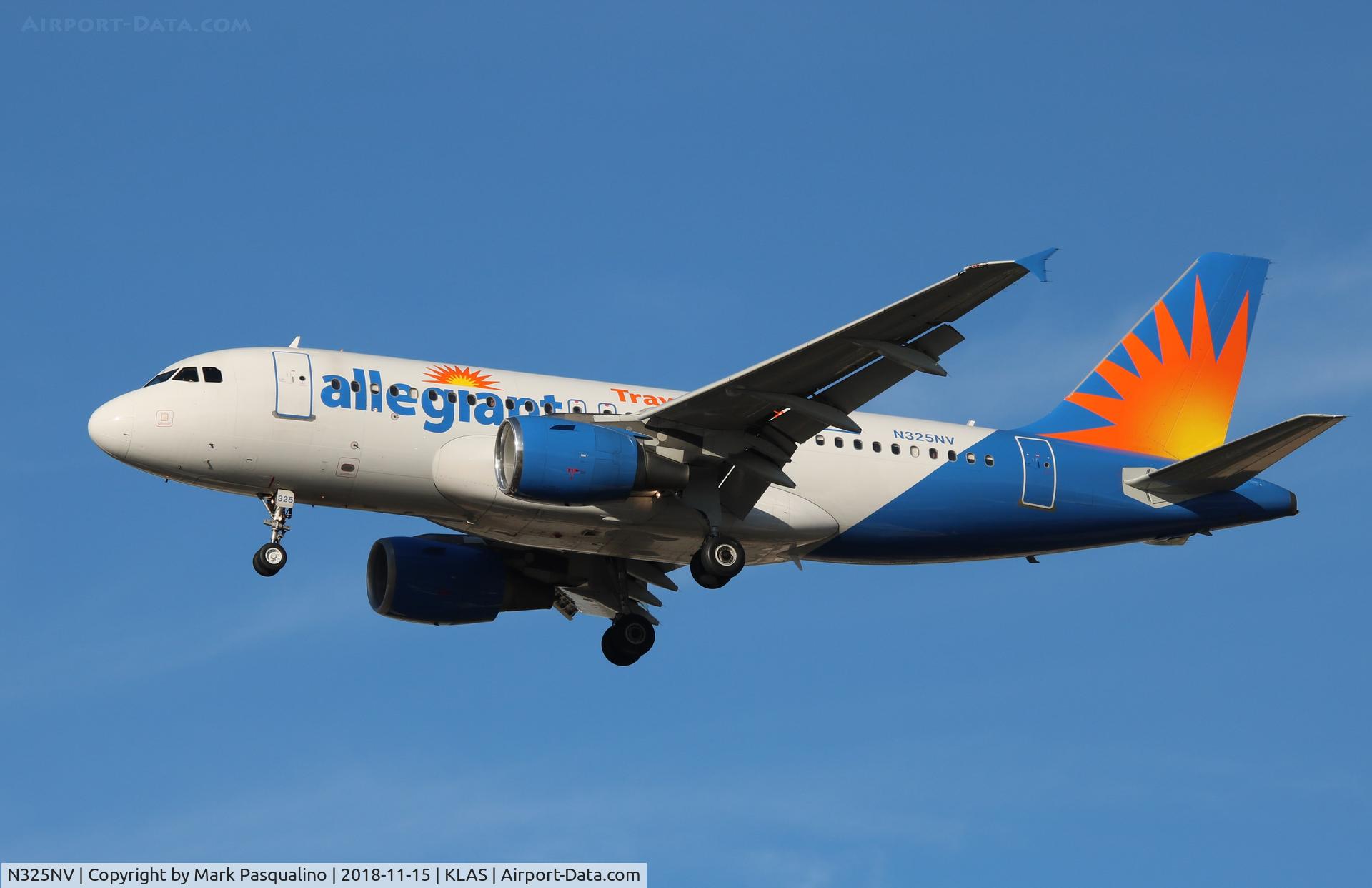 N325NV, 2006 Airbus A319-111 C/N 2729, Airbus A319-111