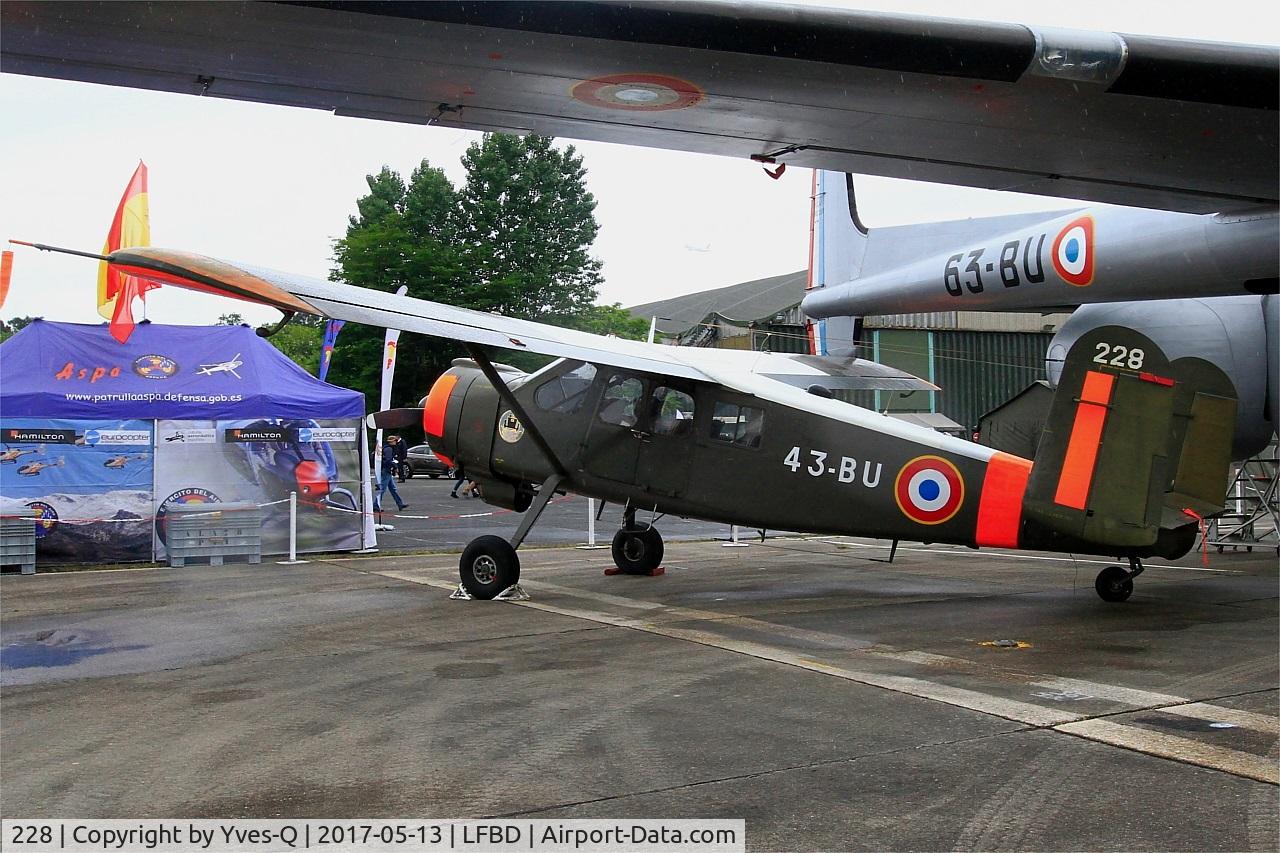 228, Max Holste MH.1521M Broussard C/N 281, Max Holste MH.1521M Broussard, C.A.E.A museum, Bordeaux-Merignac Air base 106 (LFBD-BOD)