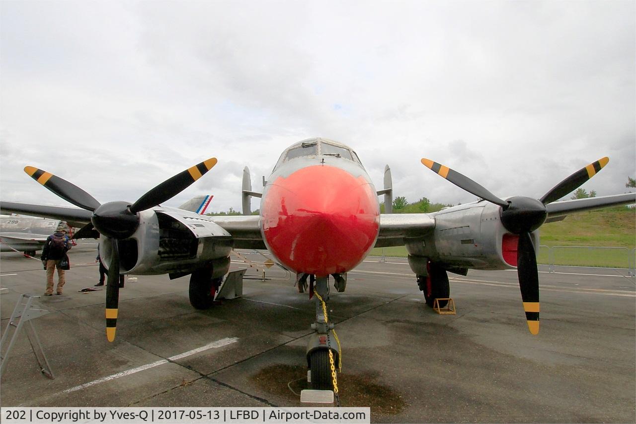 202, Dassault MD-312 Flamant C/N 202, Dassault MD-312 Flamant, C.A.E.A museum, Bordeaux-Merignac Air base 106 (LFBD-BOD)