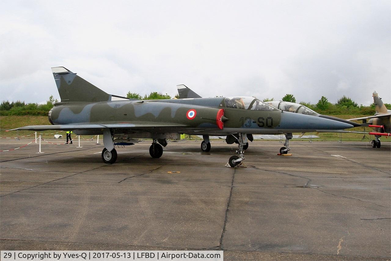 29, Dassault Mirage 5F C/N 29, Dassault Mirage 5F, Preserved at C.A.E.A museum, Bordeaux-Merignac Air base 106 (LFBD-BOD)