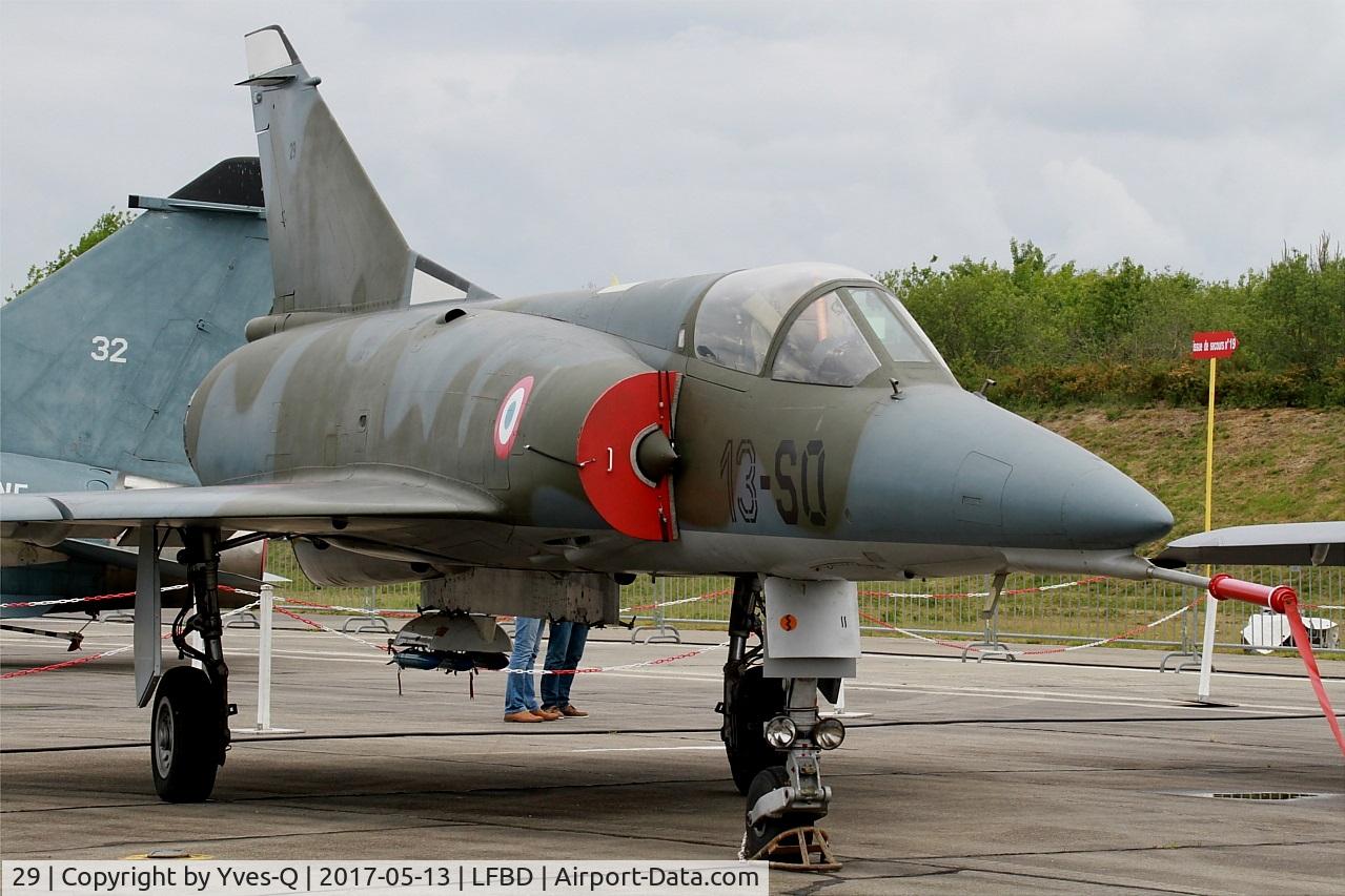 29, Dassault Mirage 5F C/N 29, Dassault Mirage 5F, Preserved at C.A.E.A museum, Bordeaux-Merignac Air base 106 (LFBD-BOD)