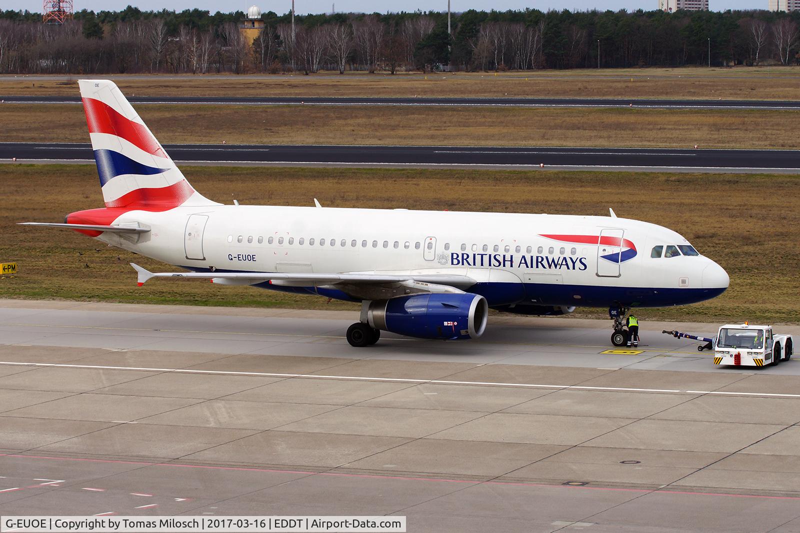 G-EUOE, 2001 Airbus A319-131 C/N 1574, 