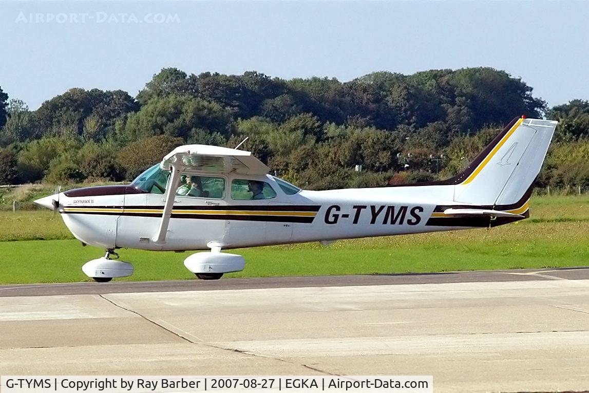 G-TYMS, 1983 Cessna 172P C/N 172-75815, G-TYMS   Cessna 172P Skyhawk [172-75615] (ESS Land Management Ltd) Shoreham~G 27/08/2007