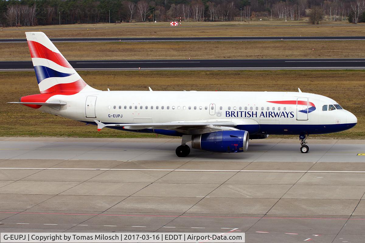 G-EUPJ, 2000 Airbus A319-131 C/N 1232, 