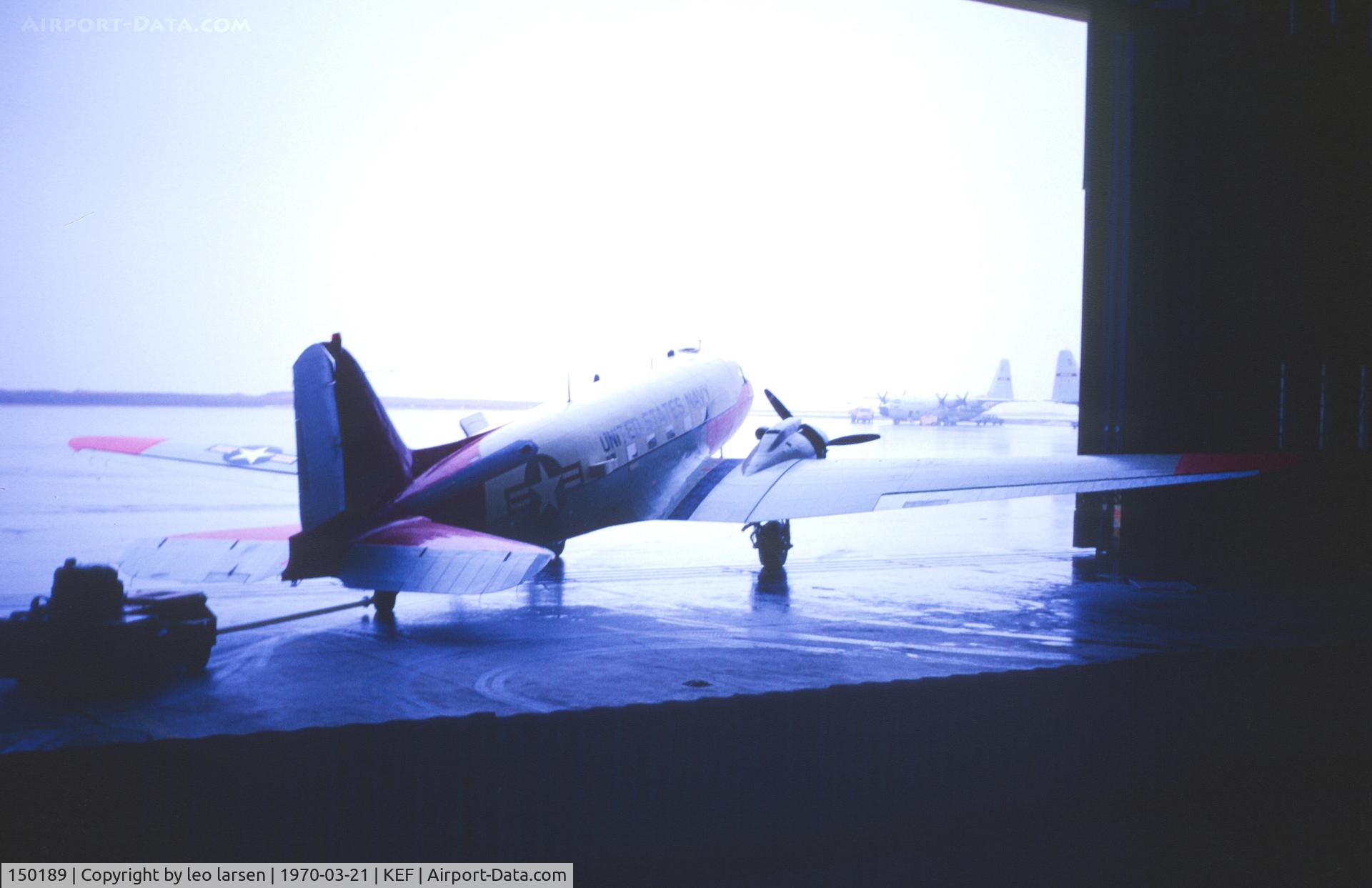 150189, Douglas C-47J Skytrain C/N 26212, Keflavik 21.3.1970