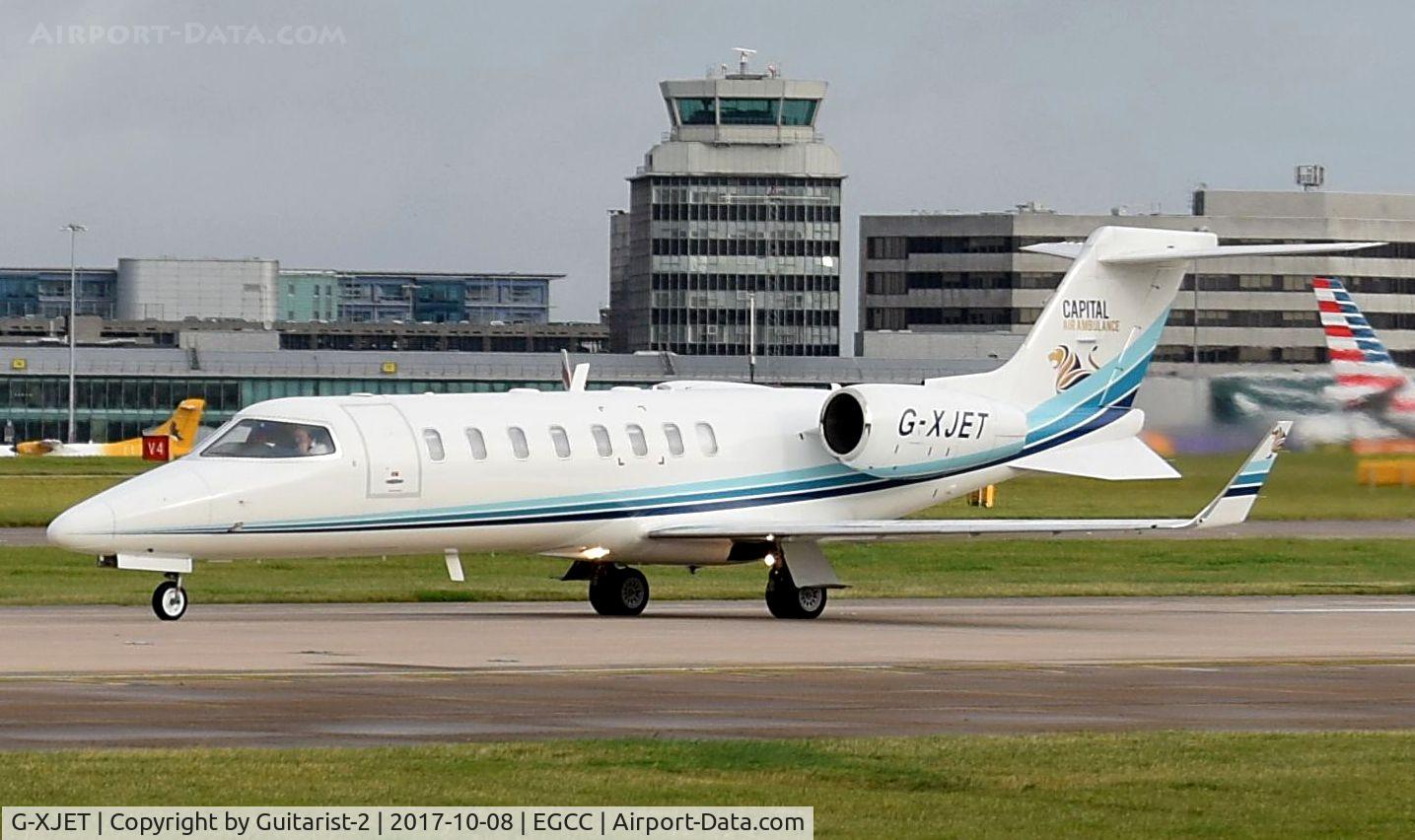 G-XJET, 2006 Learjet 45 C/N 45-311, At Manchester