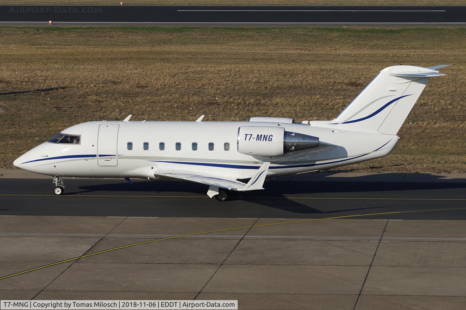 T7-MNG, 1992 Bombardier Challenger 601-3A (CL-600-2B16) C/N 5110, Rare sight: An aircraft from San Marino...