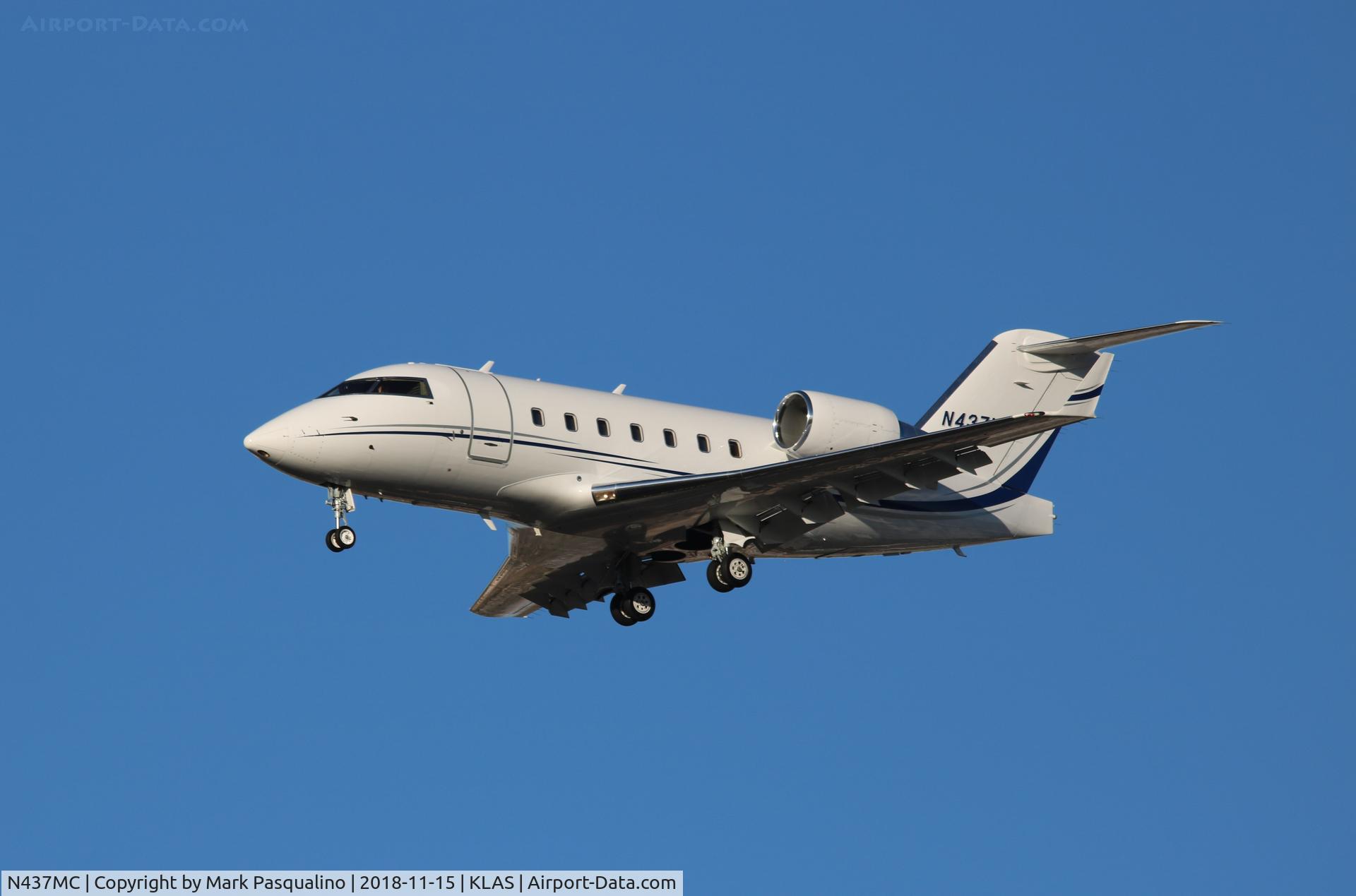 N437MC, 2002 Bombardier Challenger 604 (CL-600-2B16) C/N 5537, Challenger 604