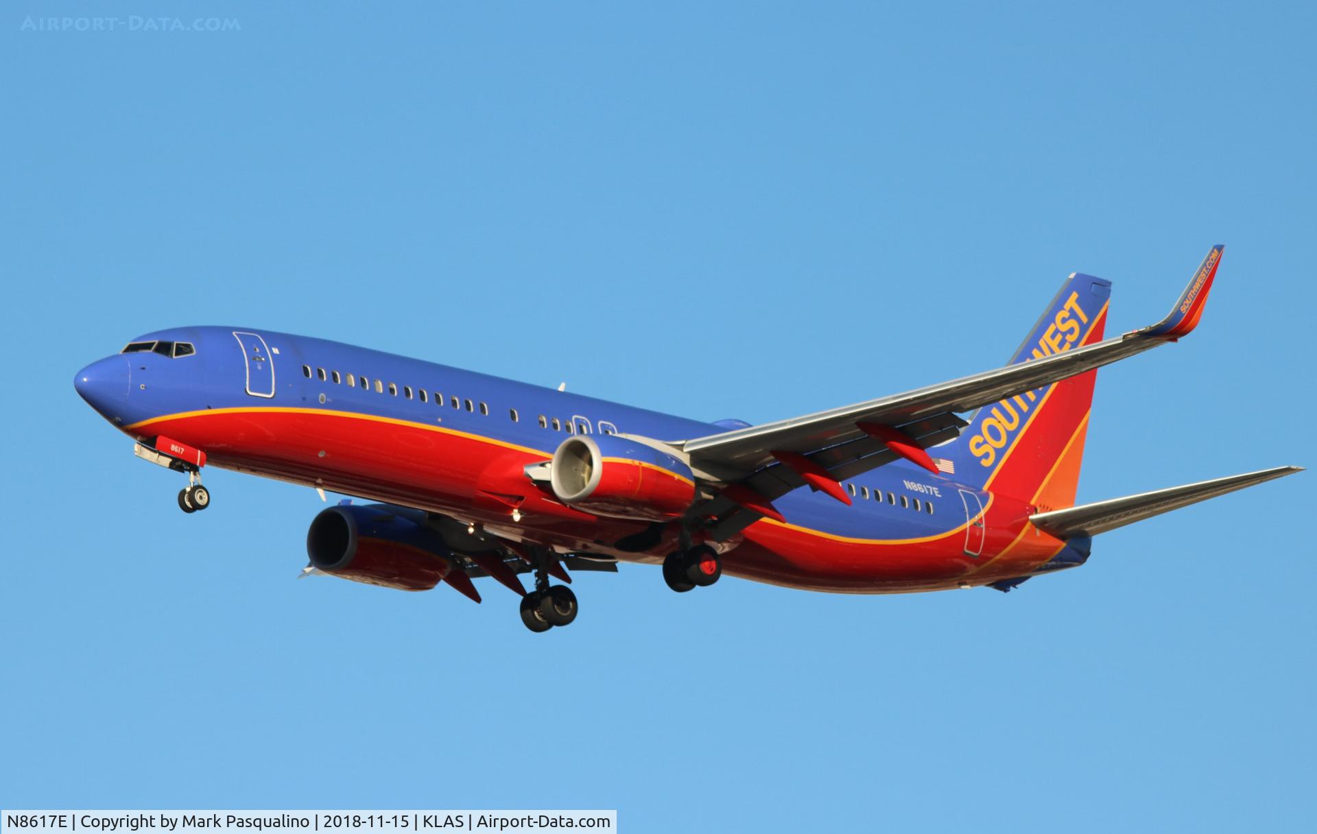 N8617E, 2013 Boeing 737-8H4 C/N 36912, Boeing 737-8H4