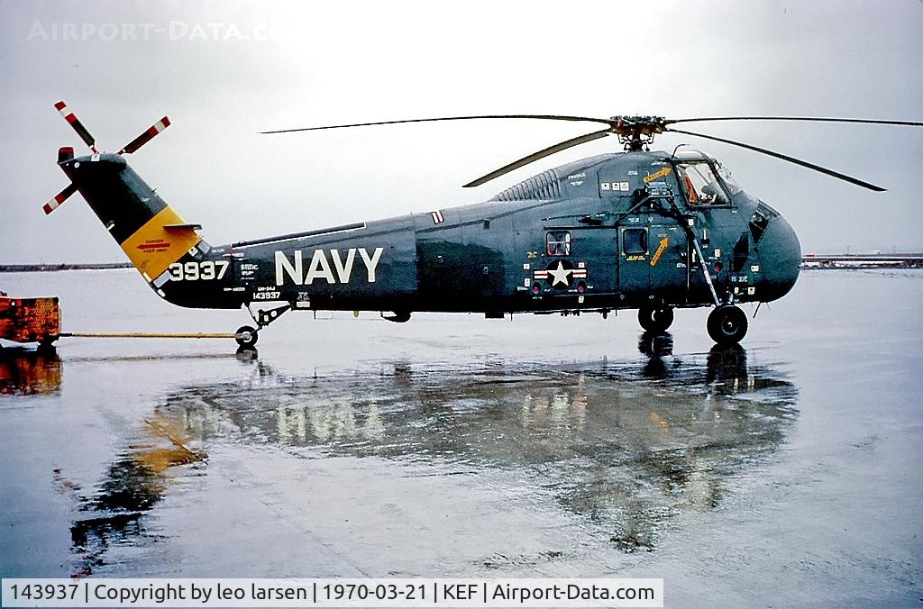 143937, Sikorsky UH-34J Seabat C/N 58-707, Keflavik 21.3.1970