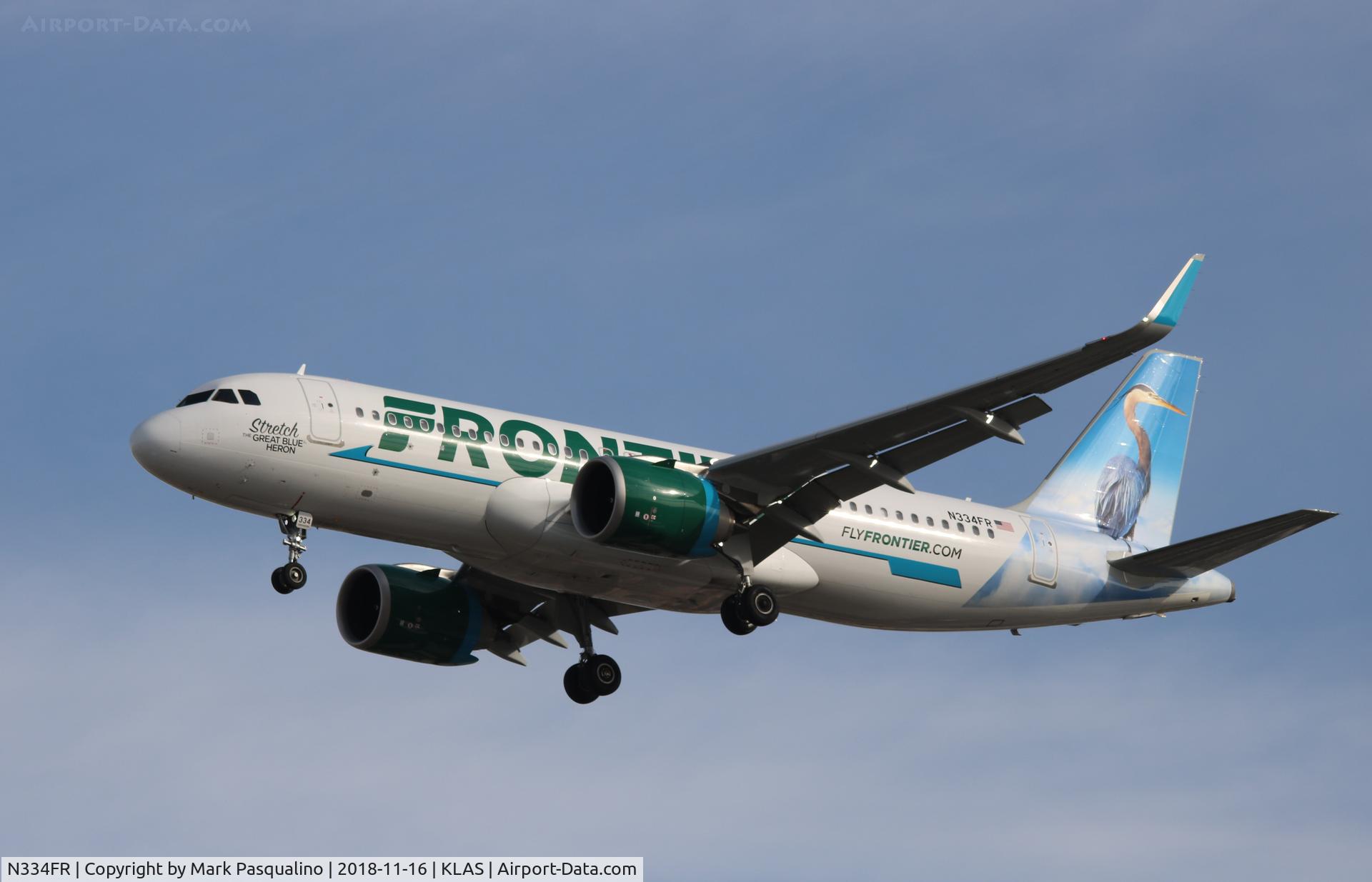 N334FR, 2018 Airbus A320-251N C/N 8306, Airbus A320-251N