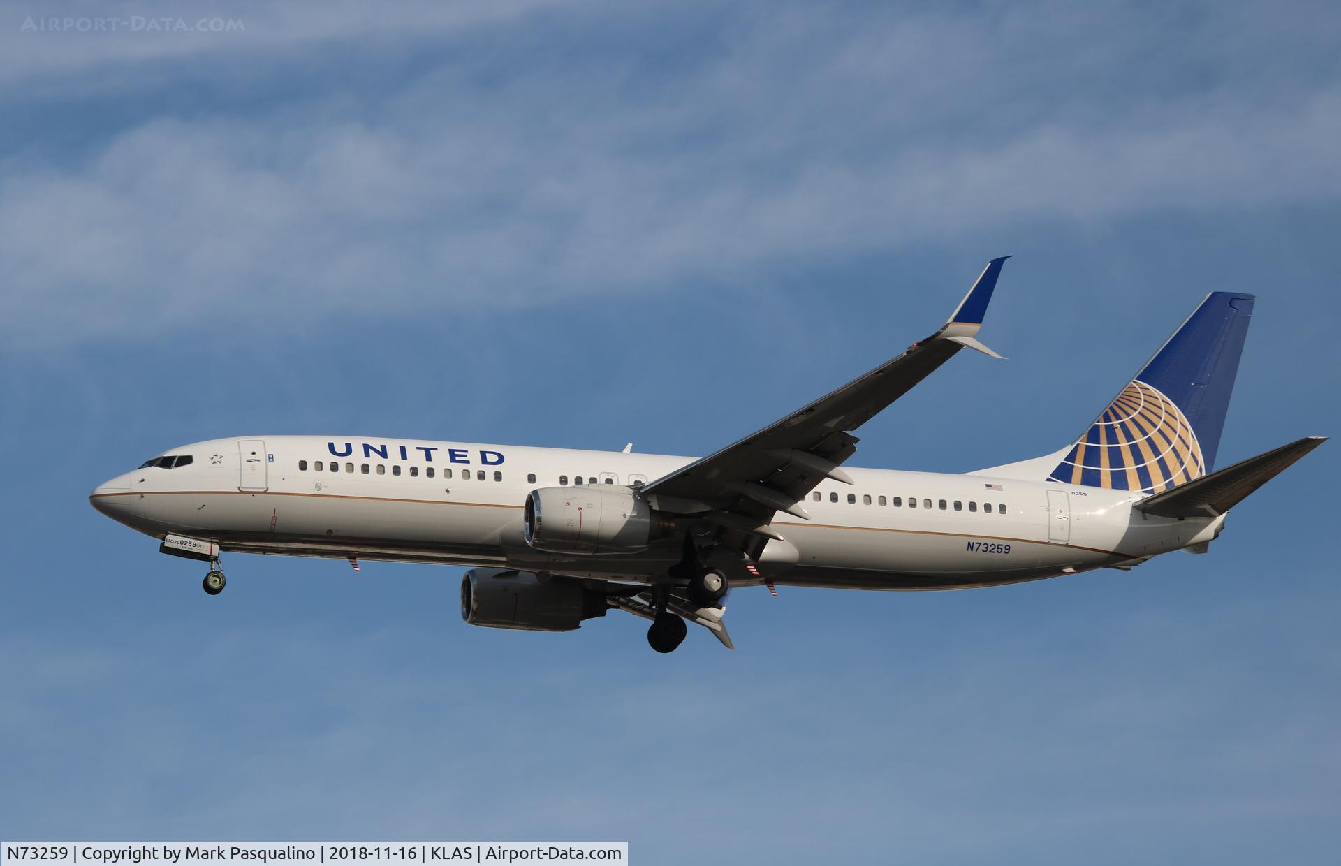 N73259, 2001 Boeing 737-824 C/N 30803, Boeing 737-824
