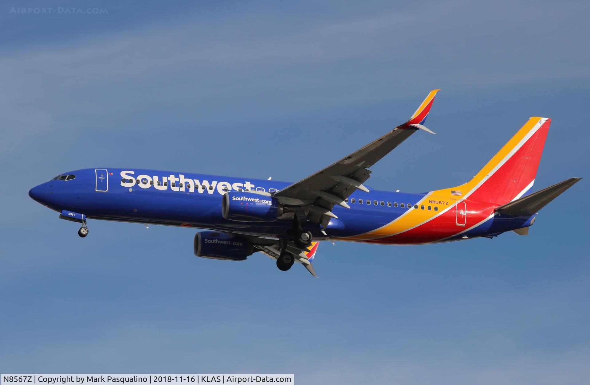 N8567Z, 2018 Boeing 737-8H4 C/N 36928, Boeing 737-8H4