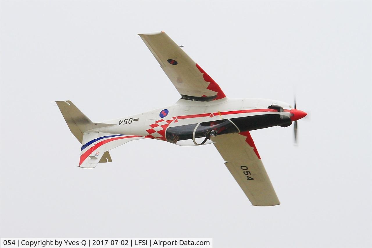 054, Pilatus PC-9M C/N 617, Pilatus PC-9M, Croatian Air Force aerobatic team, On display, St Dizier-Robinson Air Base 113 (LFSI) Open day 2017