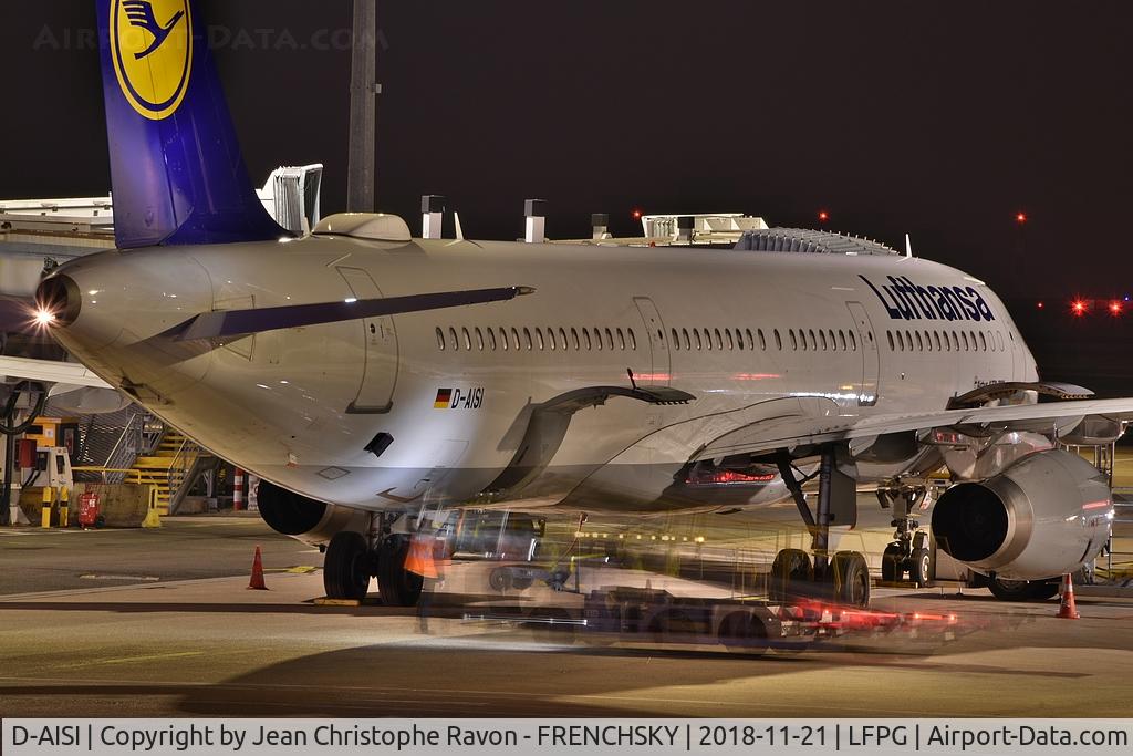 D-AISI, 2007 Airbus A321-231 C/N 3339, LH1046/LH1047 from and to Frankfurt (FRA) at CDG terminal 1