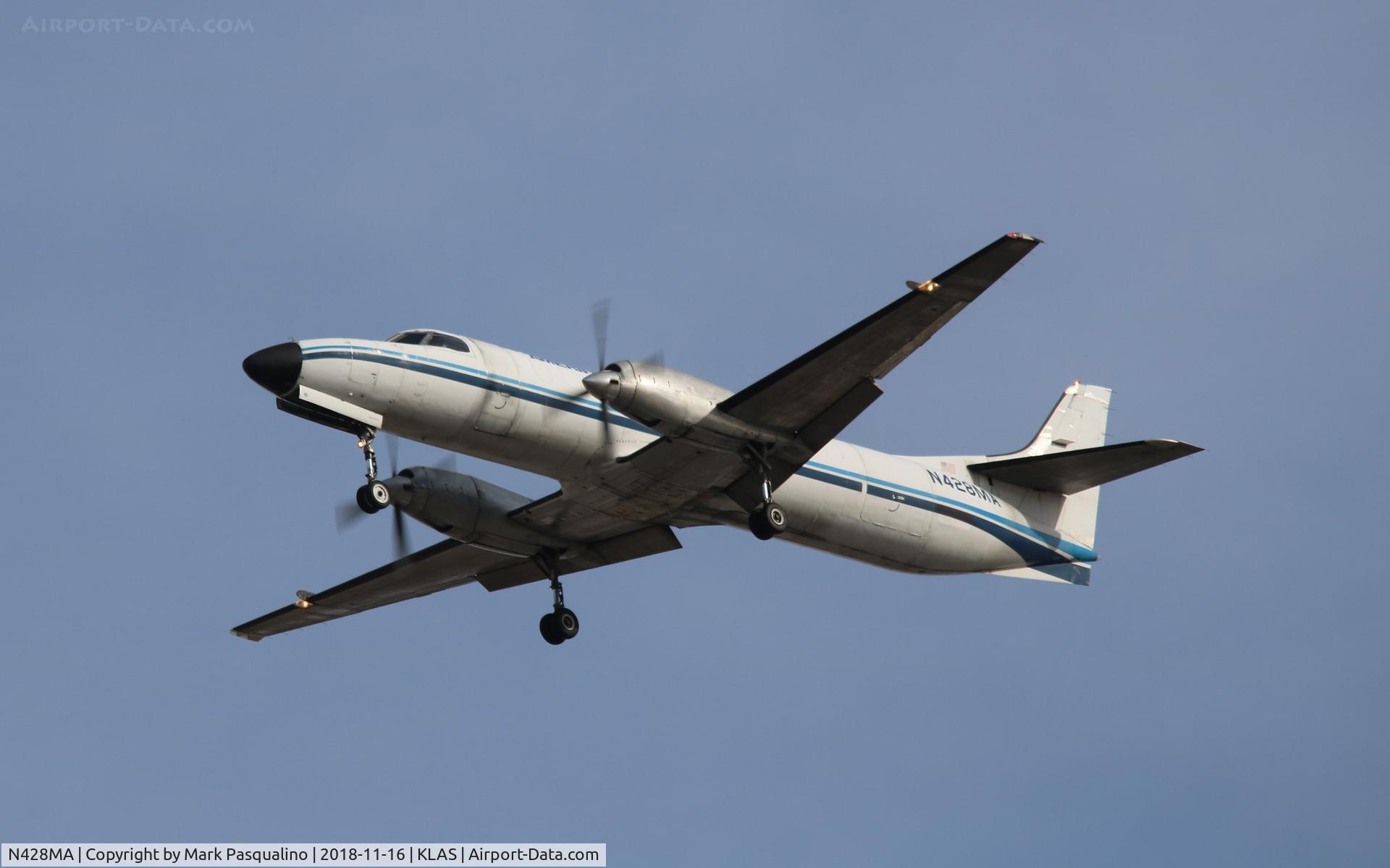 N428MA, 1986 Fairchild SA-227AC Metro III C/N AC-646, Fairchild SA-227AC