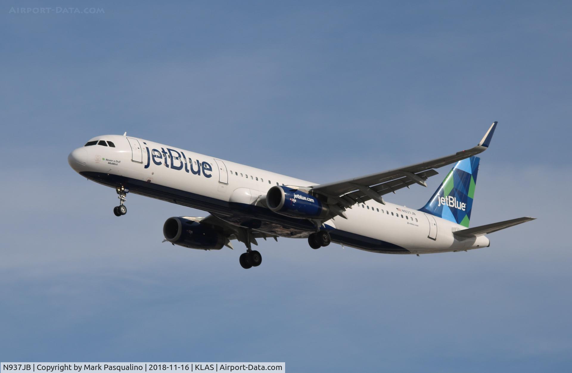N937JB, 2014 Airbus A321-231 C/N 6245, Airbus A321-231