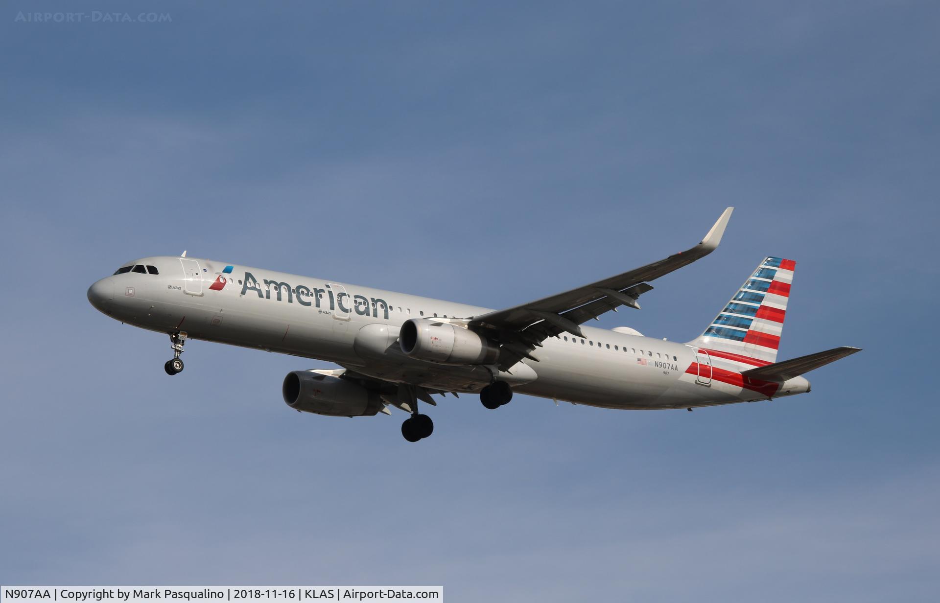 N907AA, 2017 Airbus A321-231 C/N 7732, Airbus A321-231