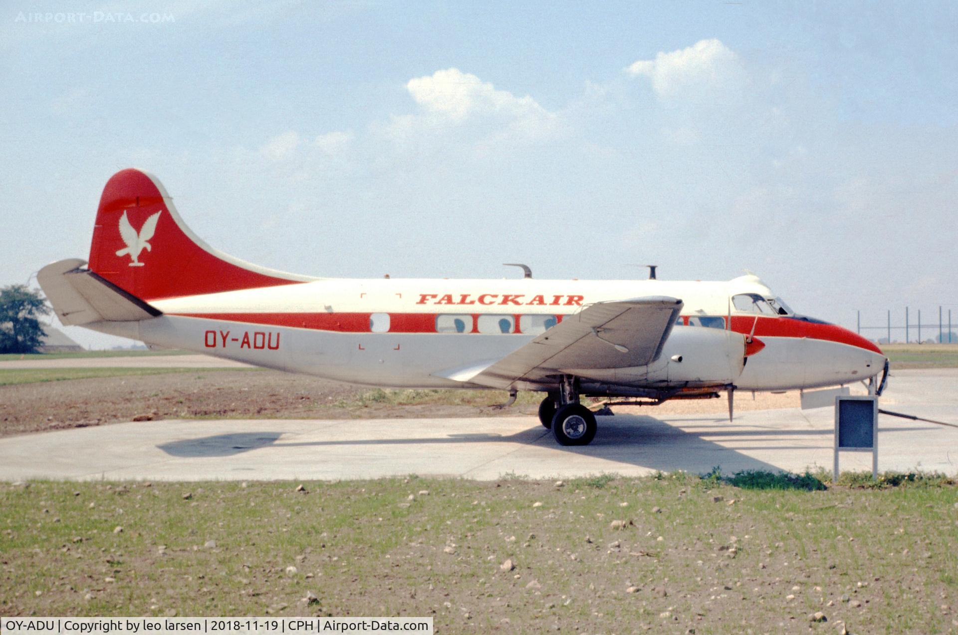 OY-ADU, 1955 De Havilland DH.114 Heron 2E C/N 14089, copenhagen