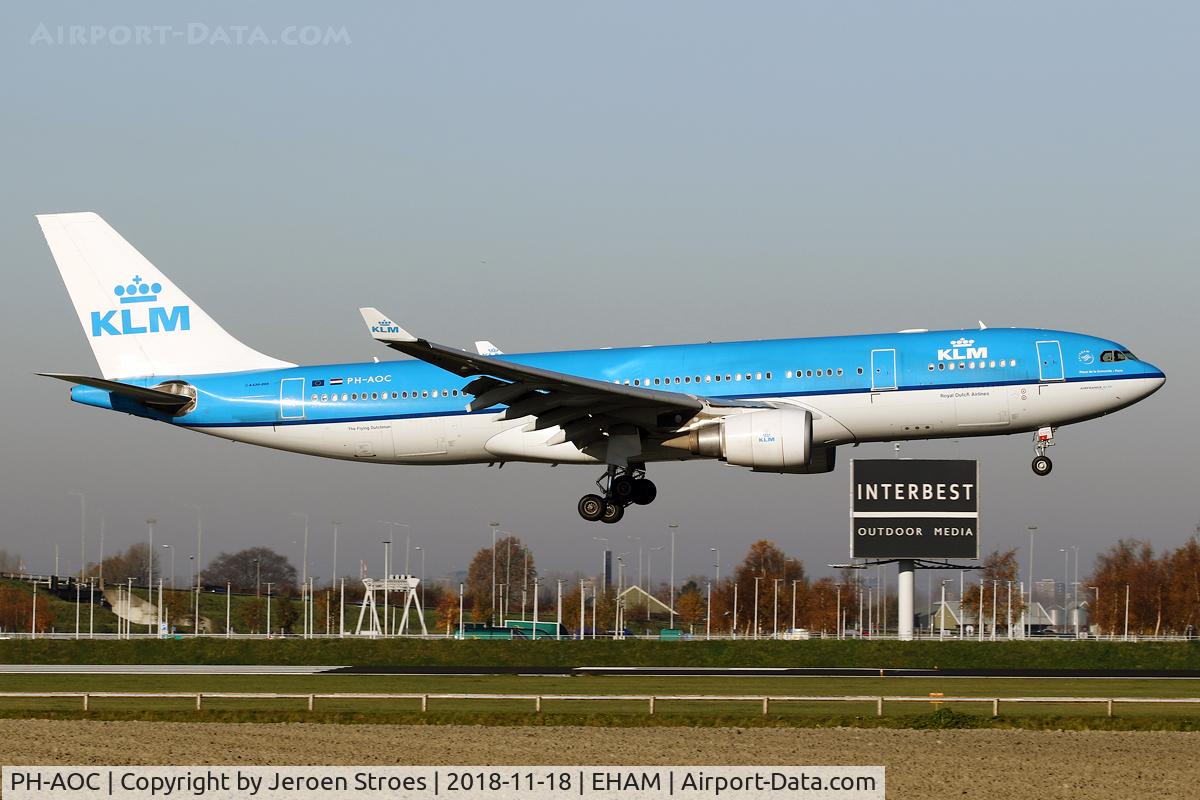 PH-AOC, 2005 Airbus A330-203 C/N 703, EHAM