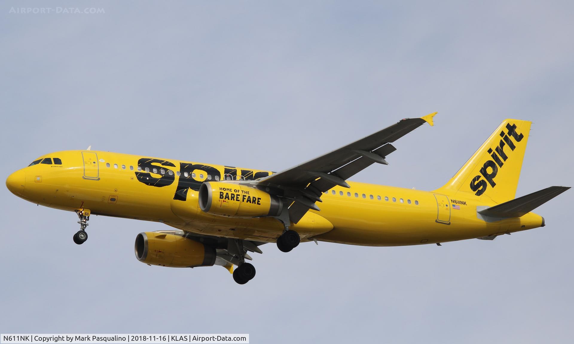 N611NK, 2011 Airbus A320-232 C/N 4996, Airbus A320-232