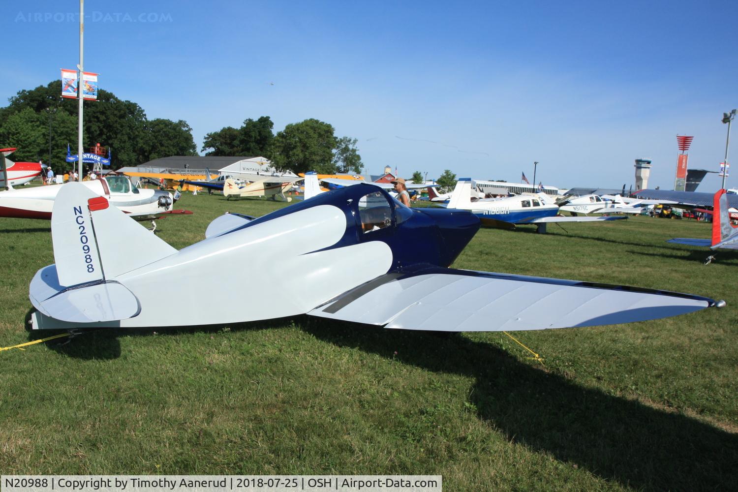 N20988, 1940 Culver LCA C/N 117, 1940 Culver LCA, c/n: 117