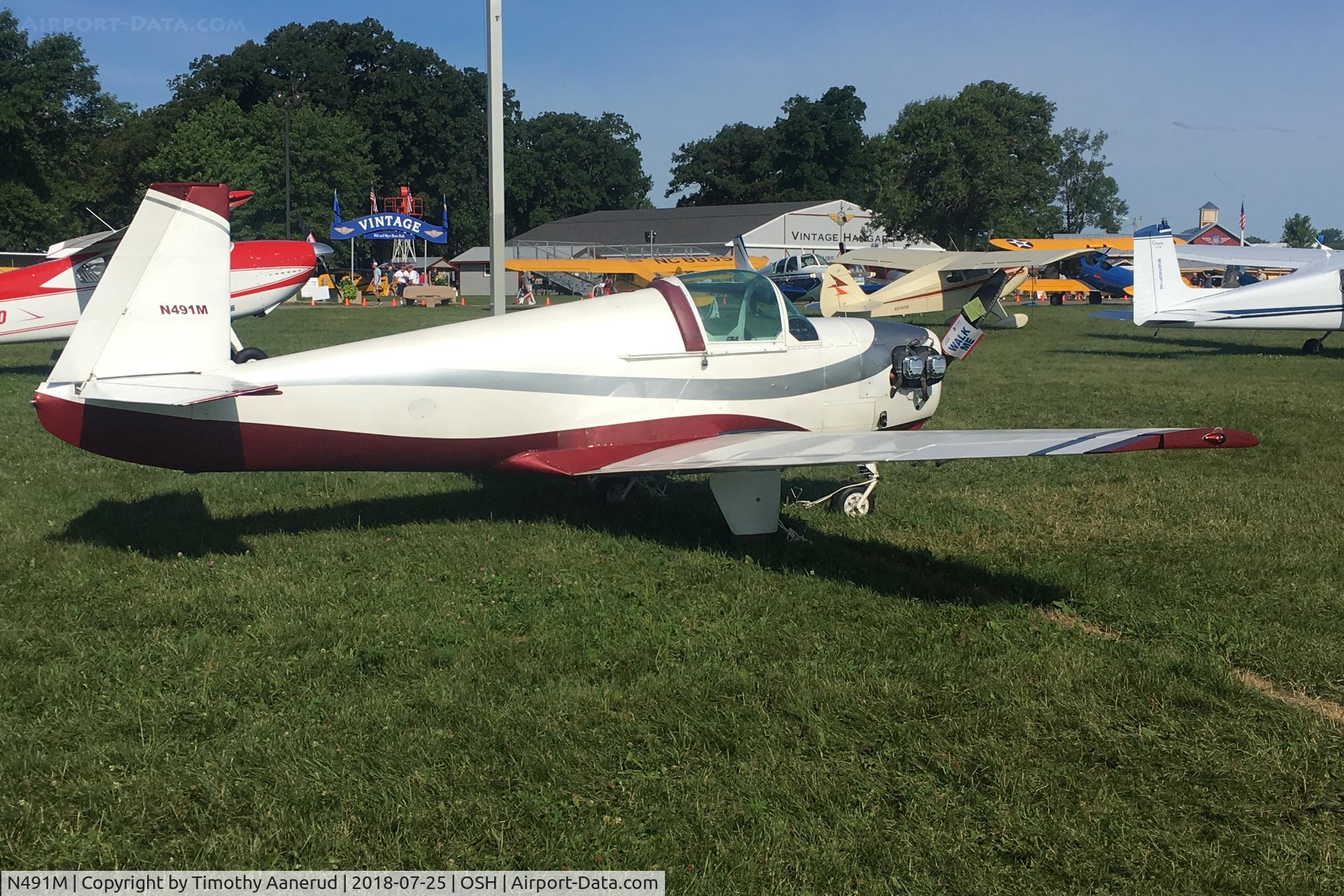 N491M, 1951 Mooney M-18C C/N 244, 1951 Mooney M-18C, c/n: 244