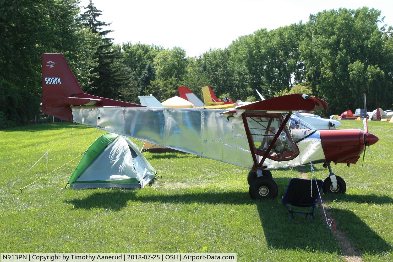 N913PN, 2015 Zenith STOL CH-701 C/N 7-5824, 2015 ZENITH ACFT CO CH701, c/n: 7-5824