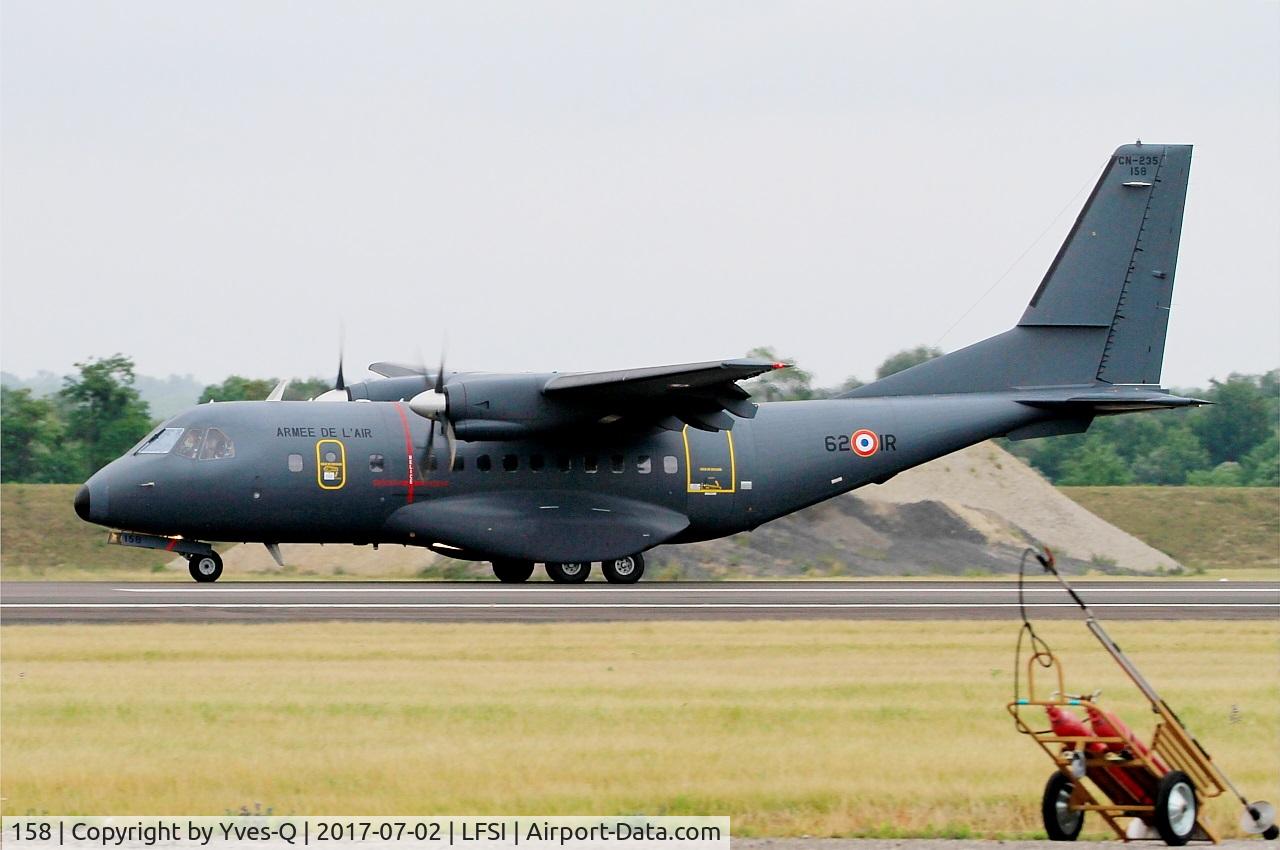 158, Airtech CN-235-200M C/N C158, Airtech CN-235-200M, Landing rwy 29, St Dizier-Robinson Air Base 113 (LFSI) Open day 2017