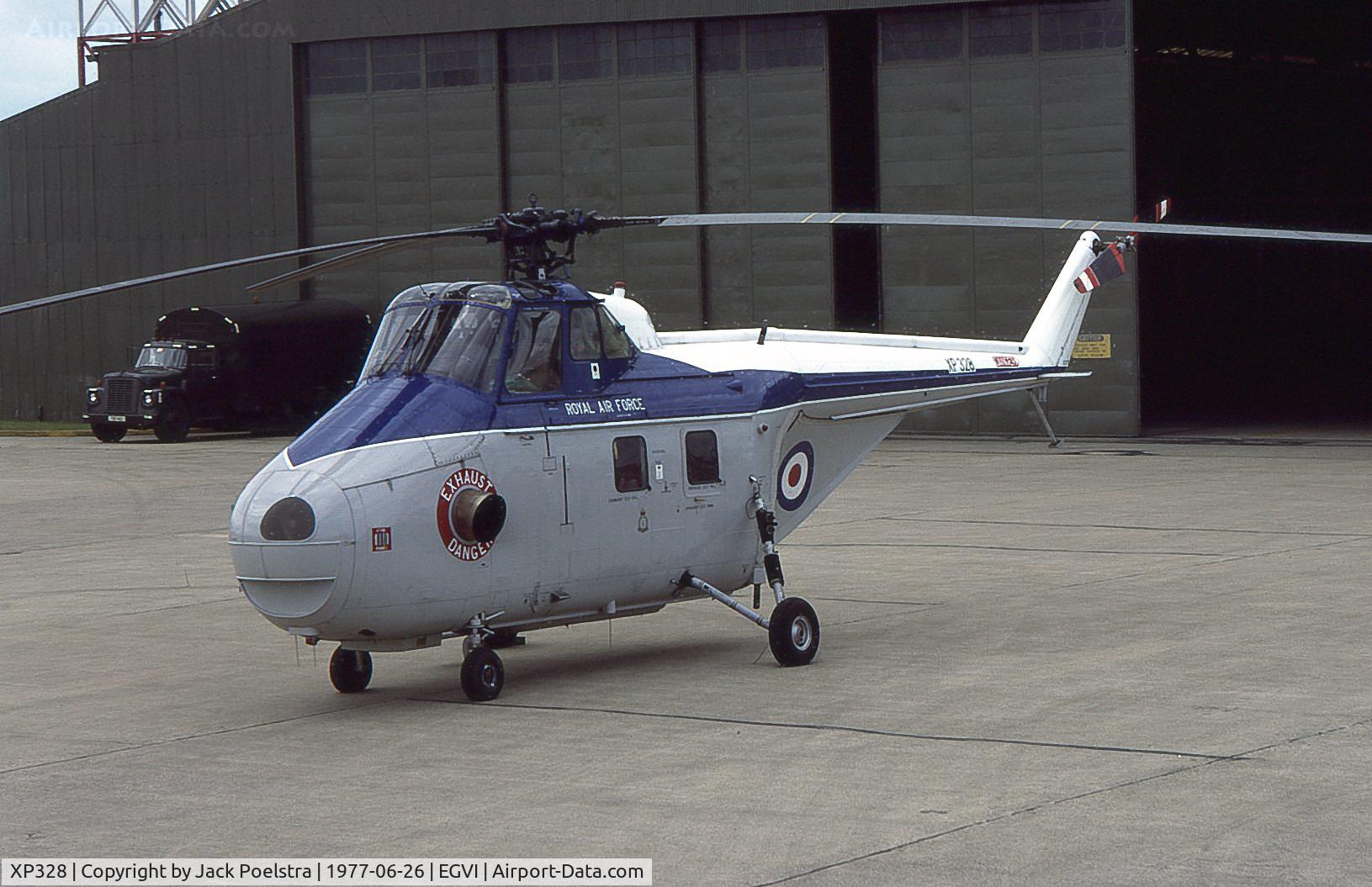 XP328, 1961 Westland Whirlwind HAR.10 C/N WA348, XP328 of 110Sqdn at RAF Greenham Common