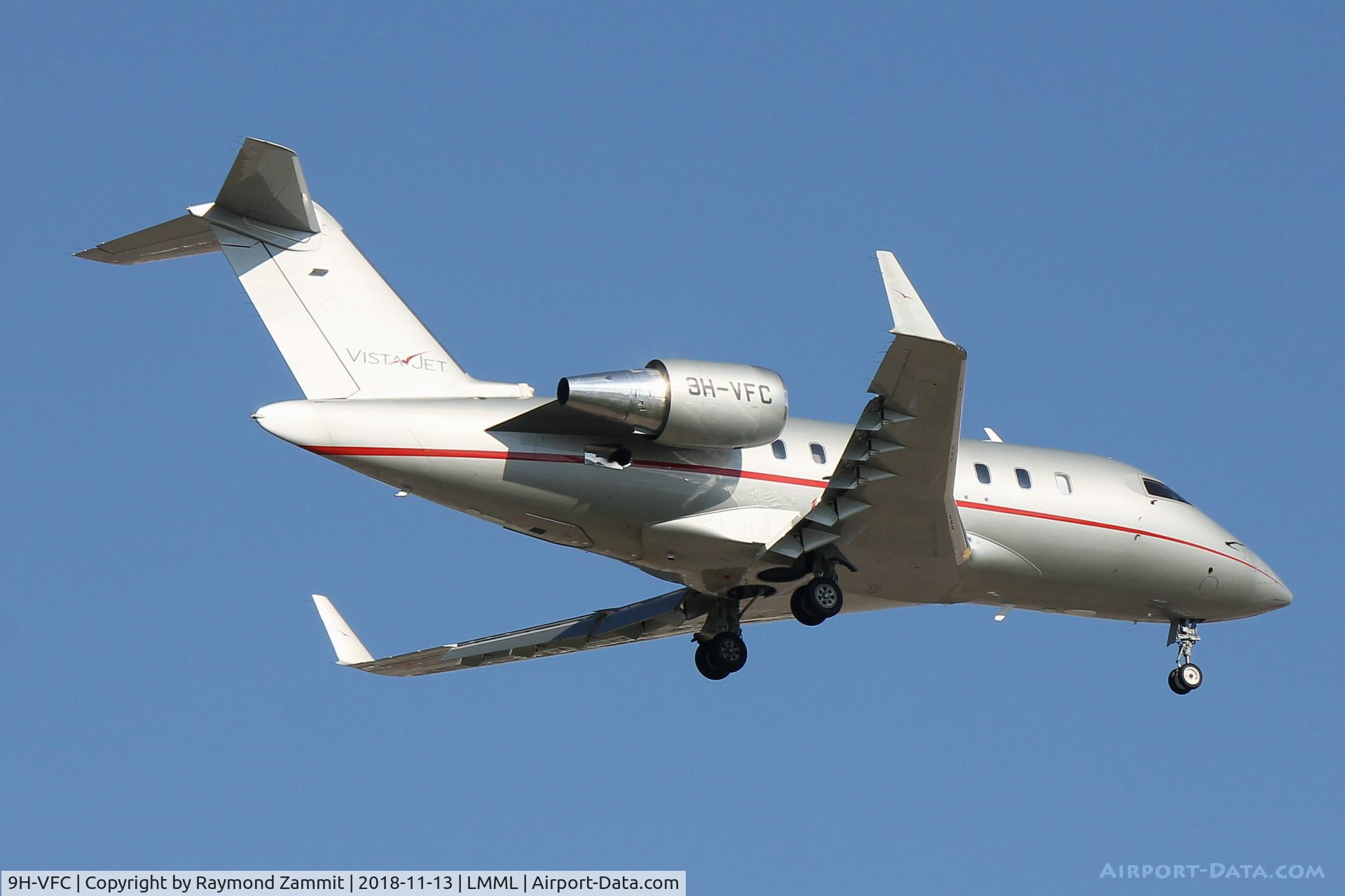 9H-VFC, 2015 Bombardier Challenger 605 (CL-600-2B16) C/N 5972, Bombardier Challenger 605 9H-VFC Vistajet