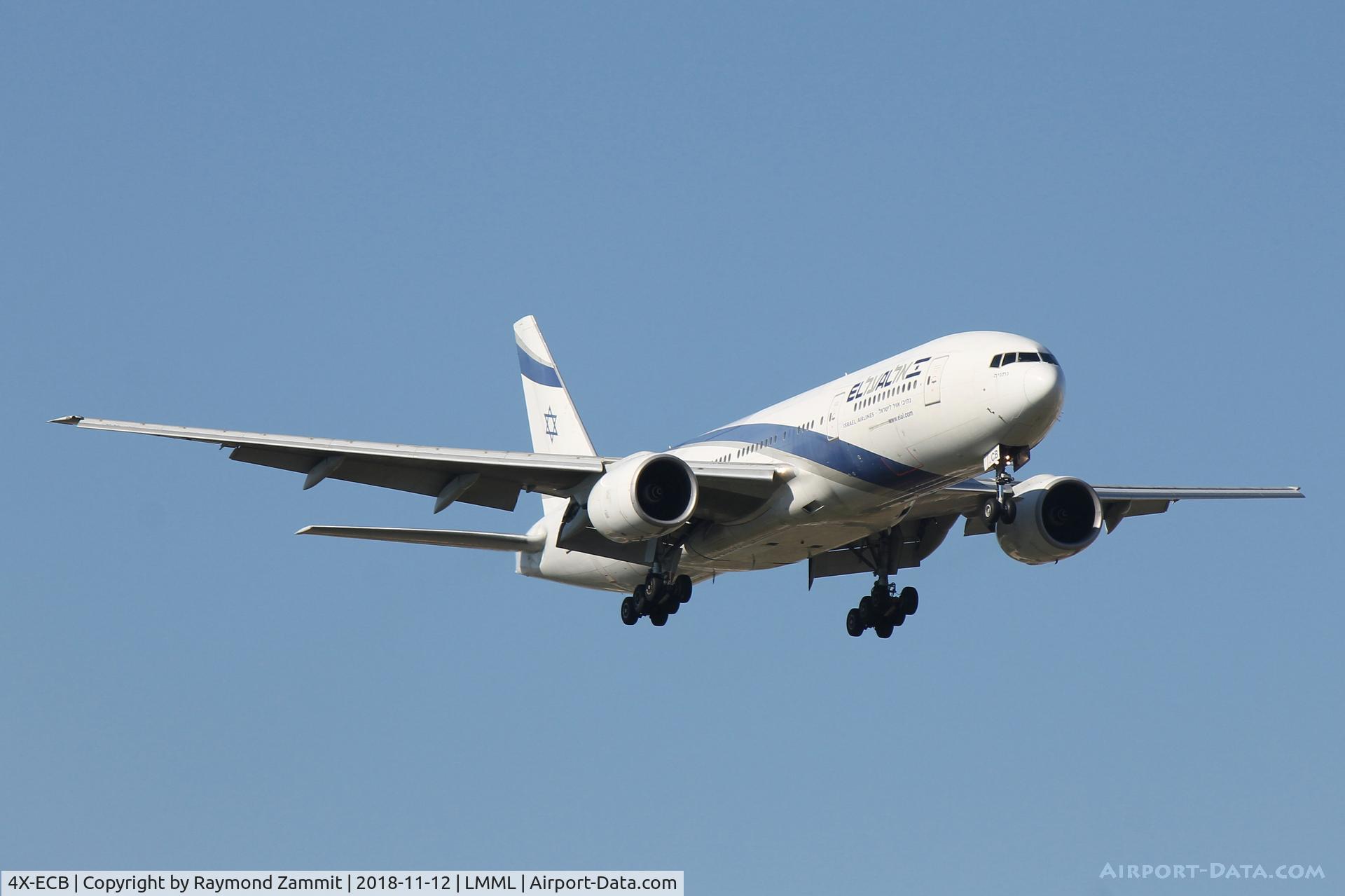 4X-ECB, 2001 Boeing 777-258/ER C/N 30832, B777 4X-ECB El Al