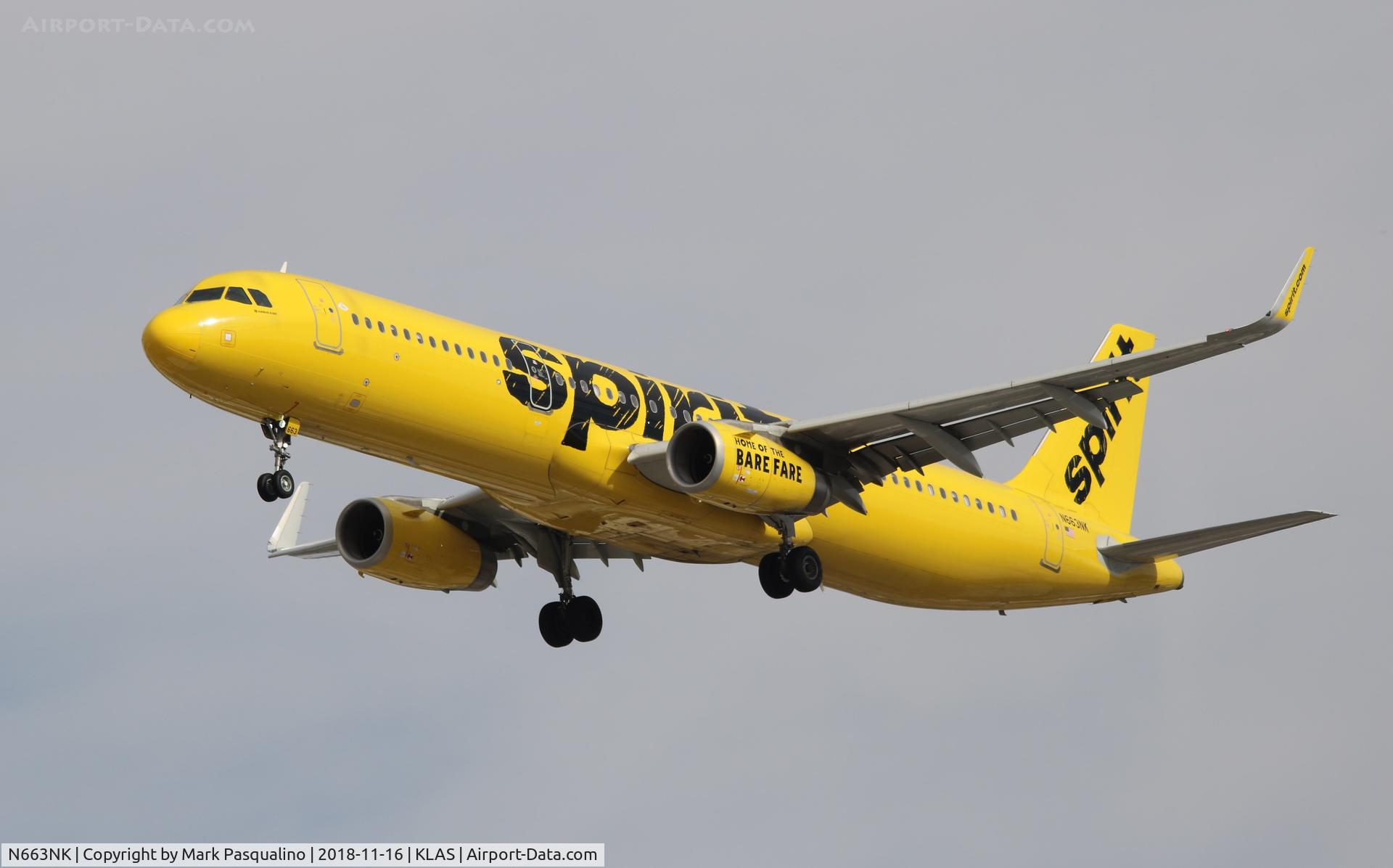 N663NK, 2016 Airbus A321-231 C/N 6994, Airbus A321-231