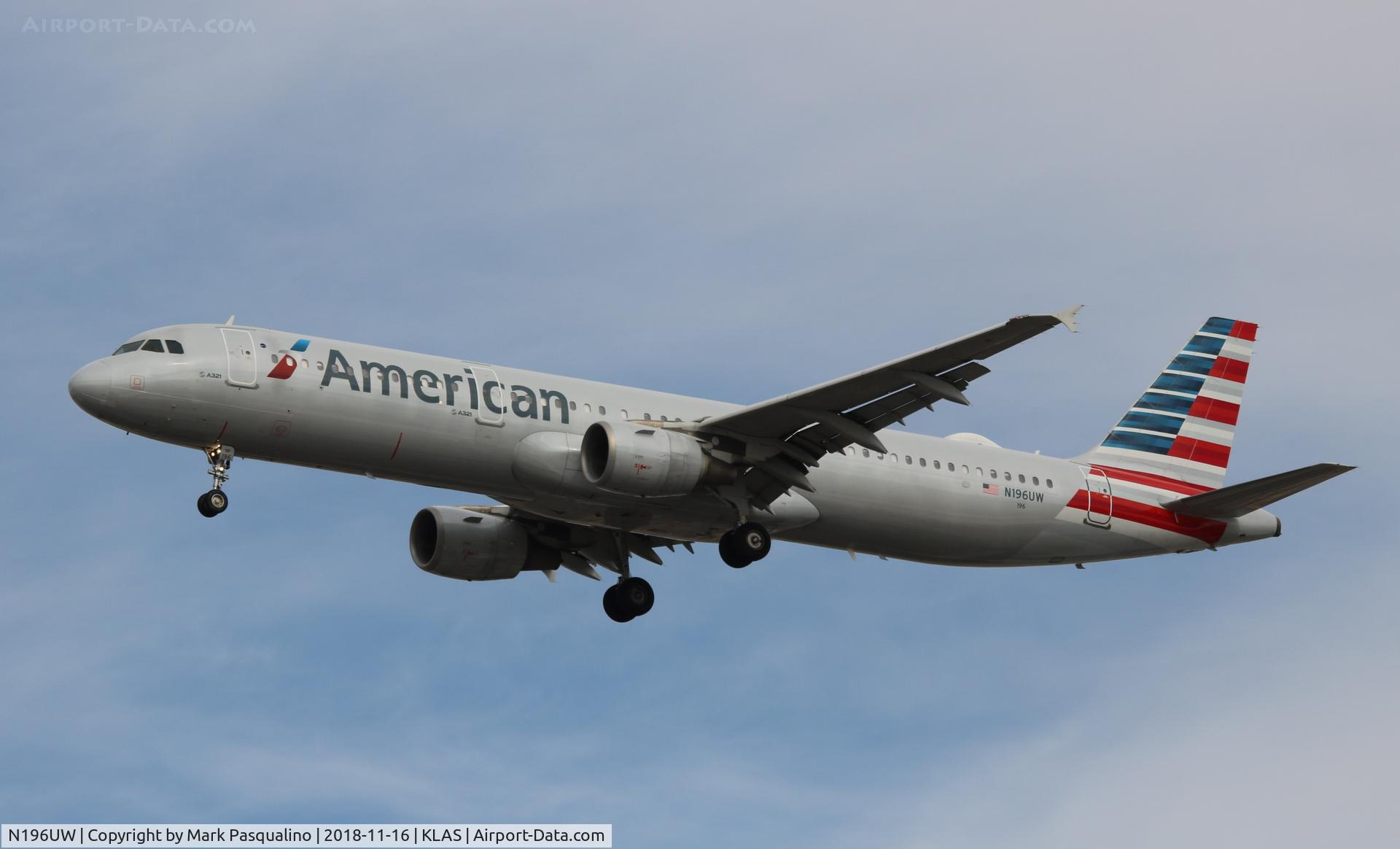 N196UW, 2009 Airbus A321-211 C/N 3879, Airbus A321-211
