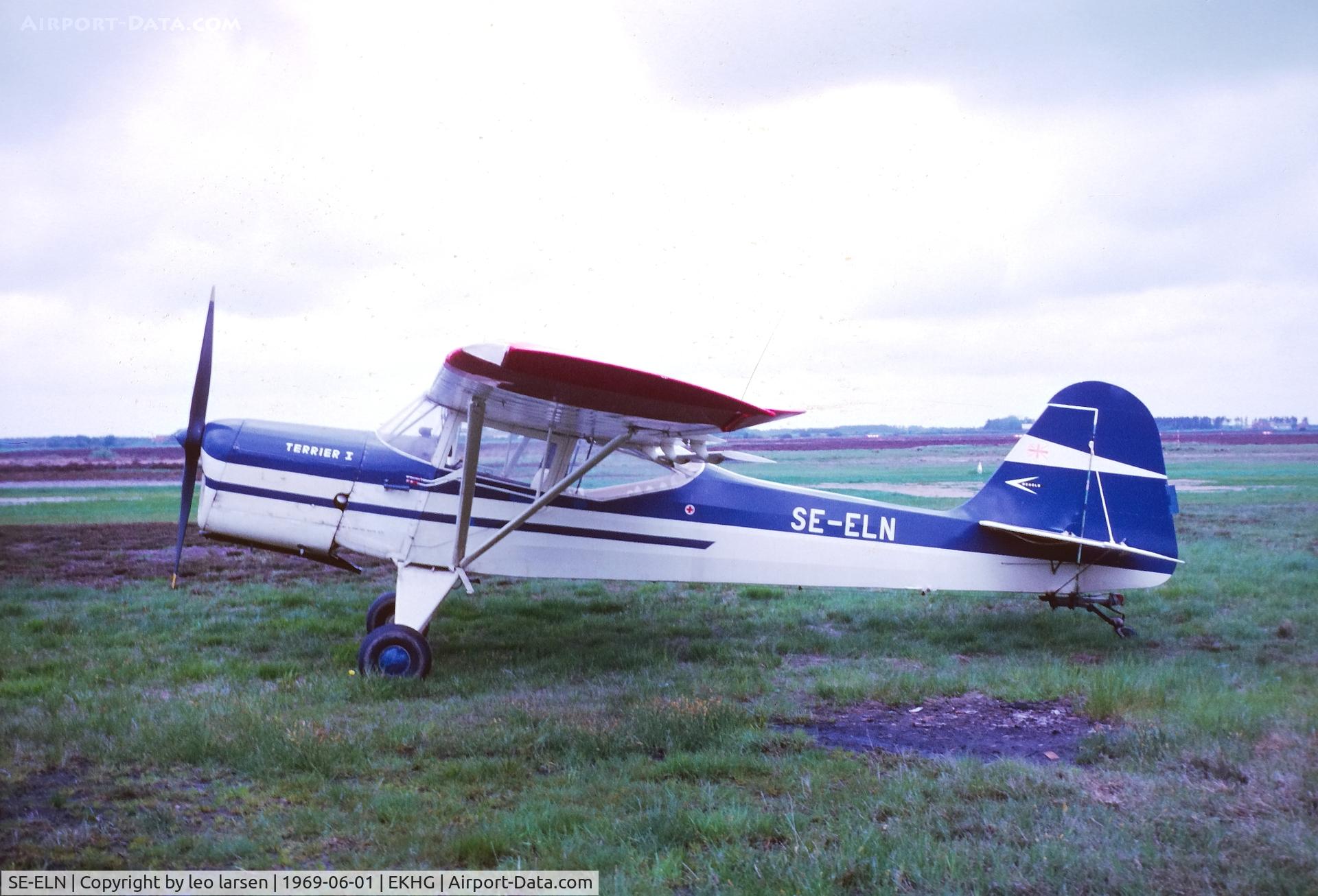 SE-ELN, 1964 Beagle A-61 Terrier 1 C/N 3741, Herning 1.6.1969