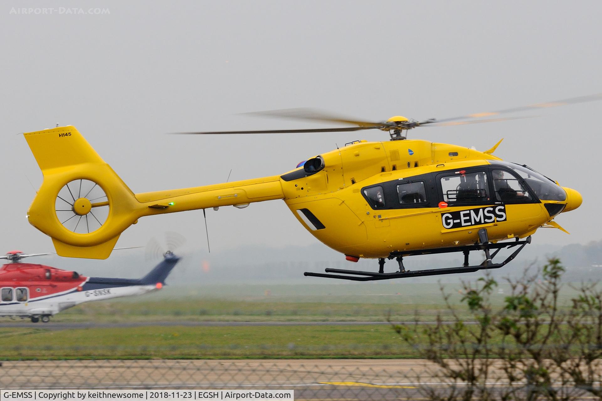 G-EMSS, 2018 Airbus Helicopters EC-145T-2 (BK-117D-2) C/N 20217, First Visit.
