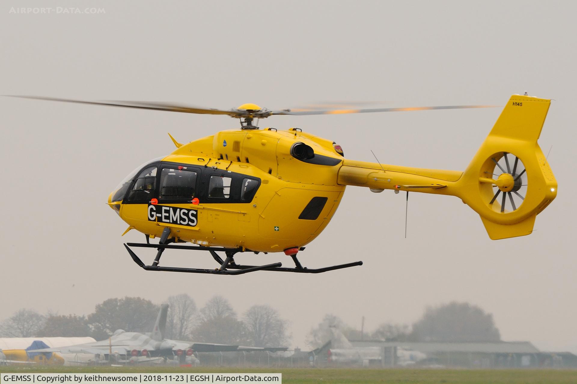G-EMSS, 2018 Airbus Helicopters EC-145T-2 (BK-117D-2) C/N 20217, First Visit.
