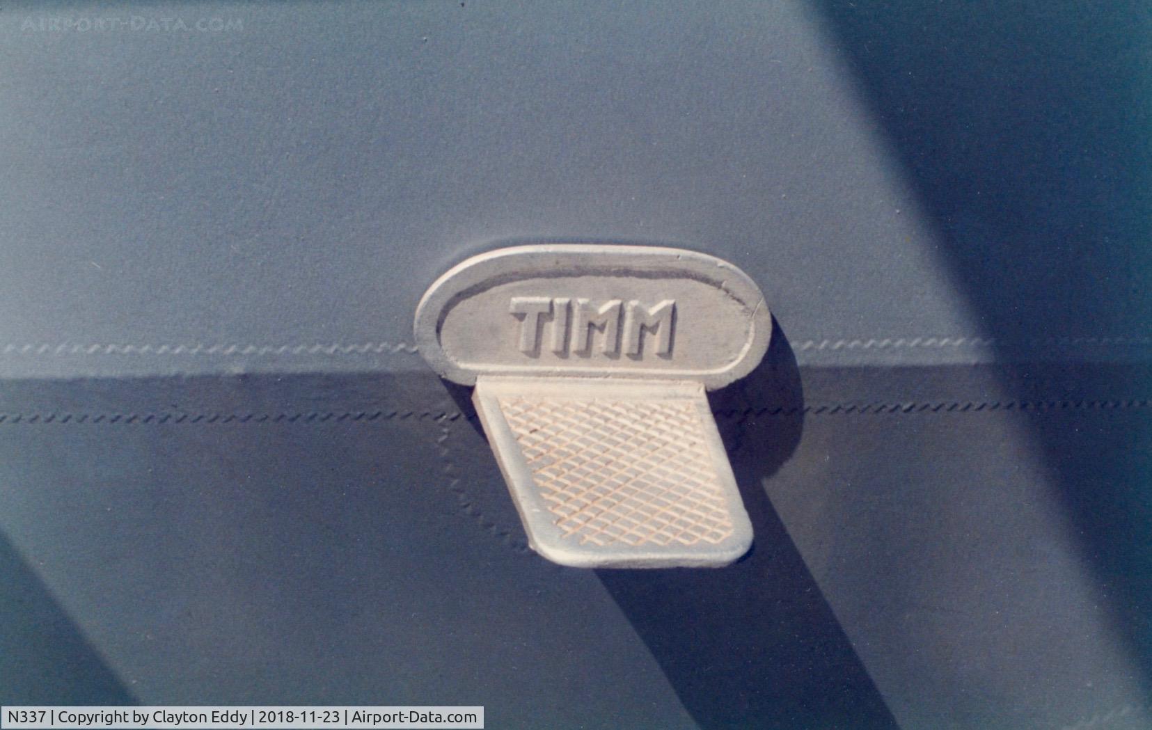N337, 1928 Timm Collegiatem-150 C/N 101, Old Rio Vista Airport California 1980's?