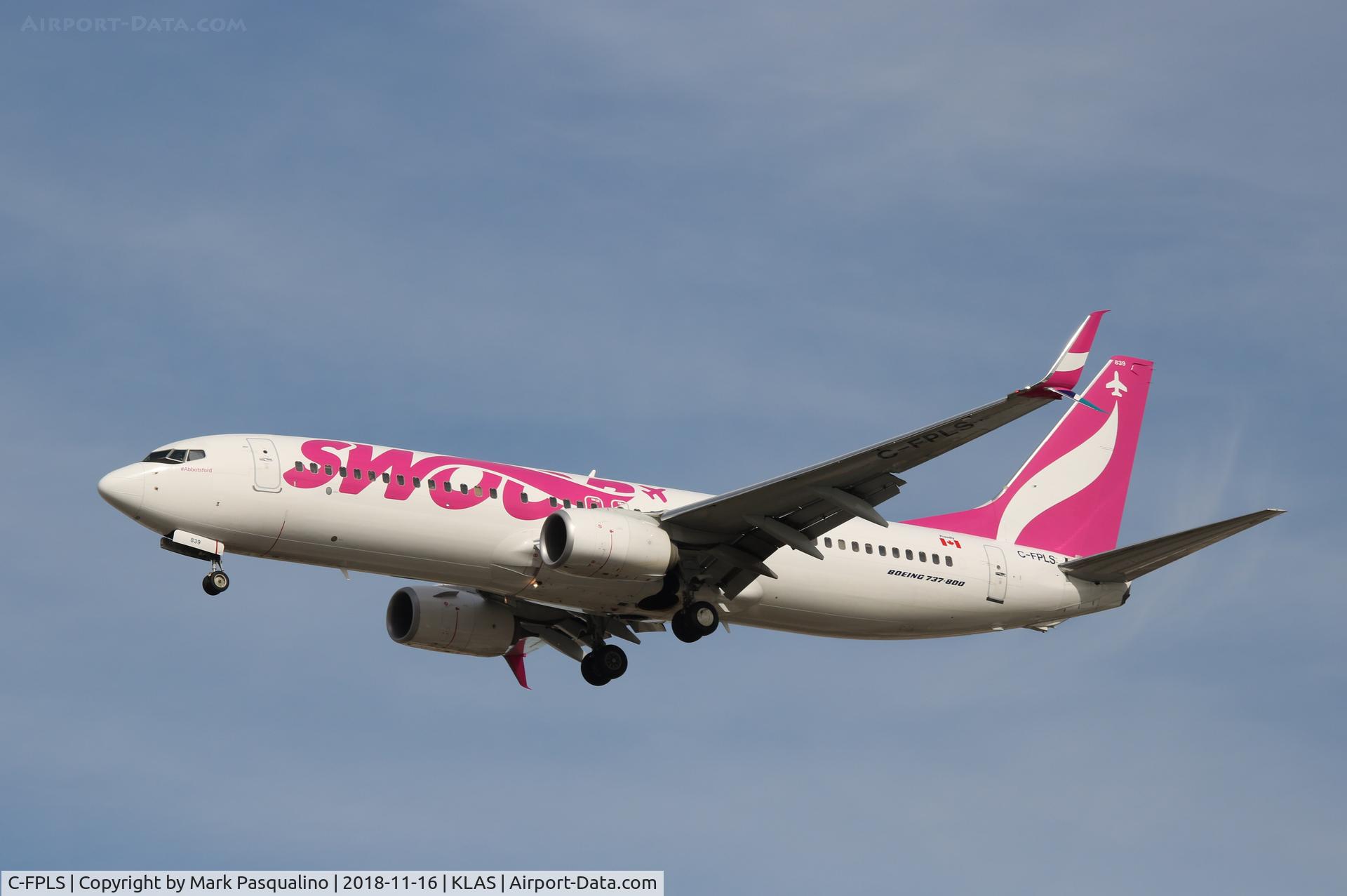 C-FPLS, 2015 Boeing 737-8CT C/N 60132, Boeing 737-8CT