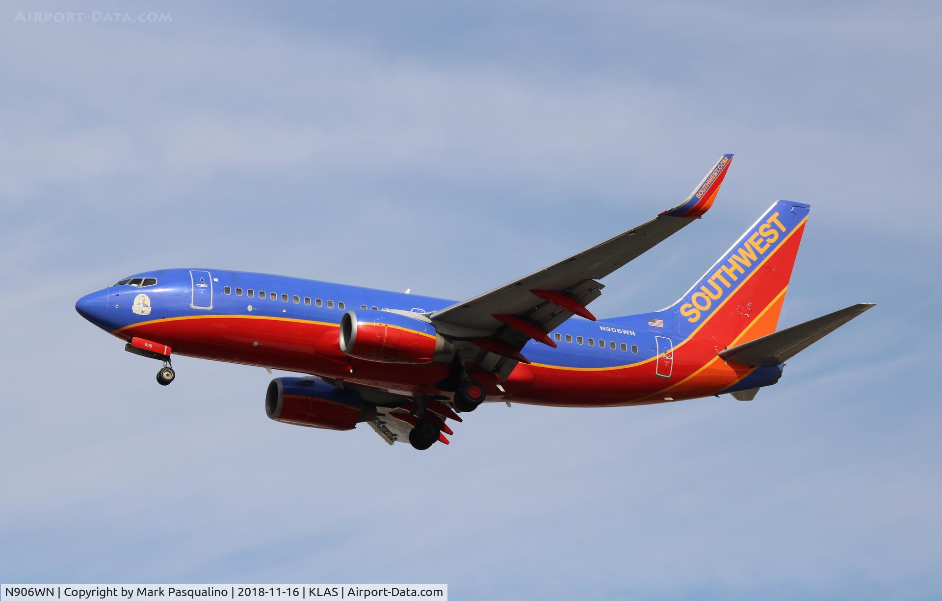 N906WN, 2008 Boeing 737-7H4 C/N 36887, Boeing 737-7H4