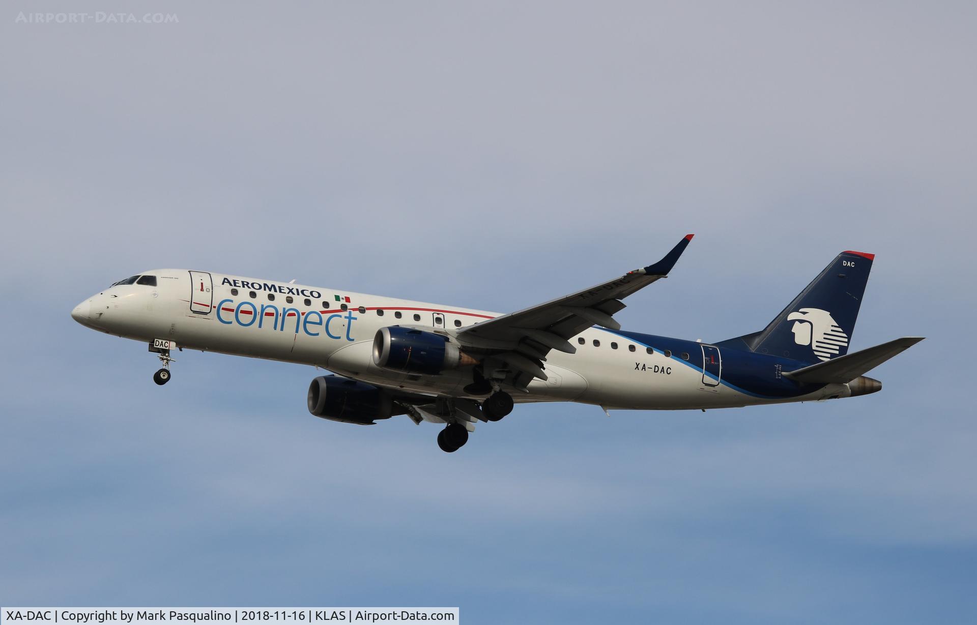XA-DAC, 2012 Embraer 190LR (ERJ-190-100LR) C/N 19000455, ERJ-190-100LR