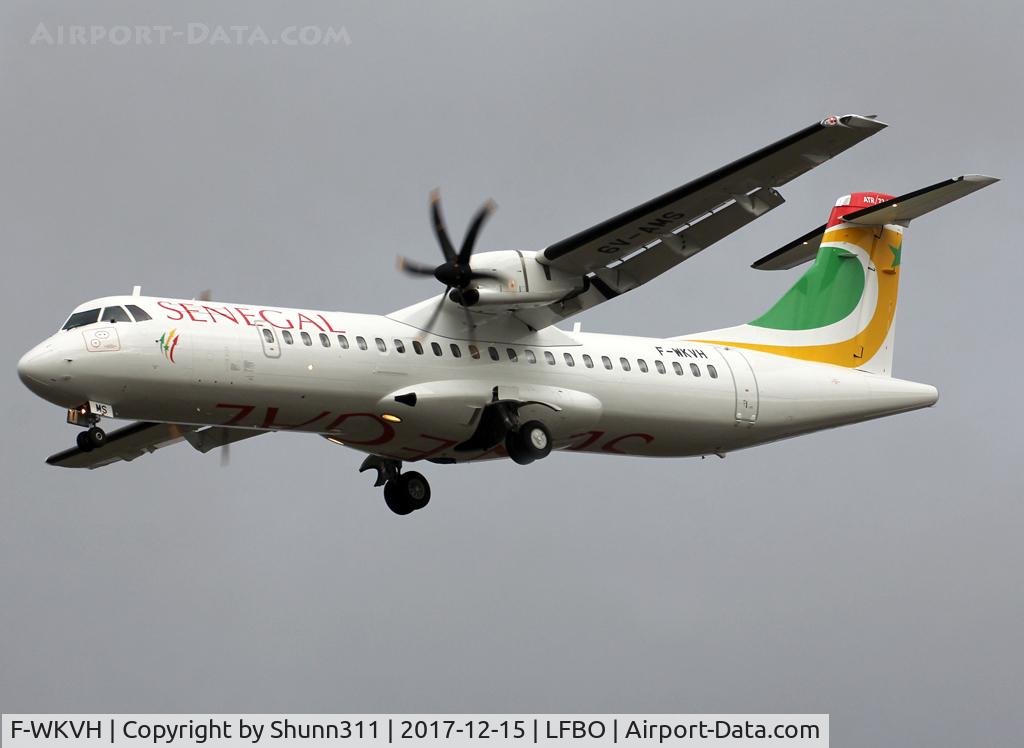 F-WKVH, 2017 ATR 72-600 (72-212A) C/N 1447, C/n 1447 - To be 6V-AMS