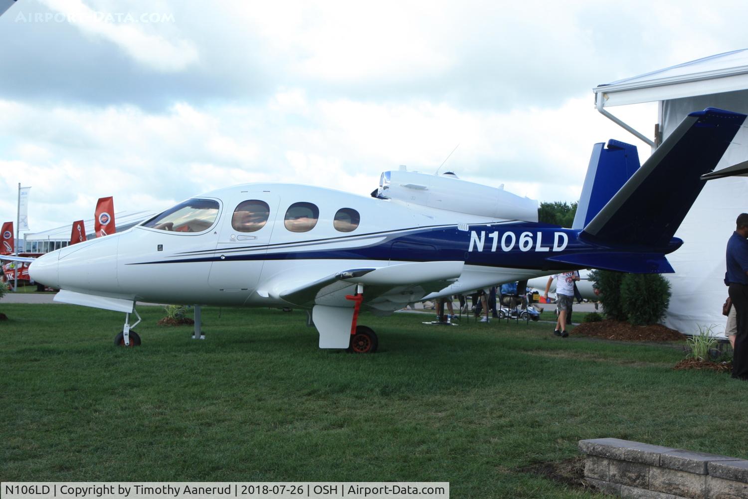 N106LD, 2018 Cirrus SF50 Vision C/N 0057, 2018 Cirrus SF50, c/n: 0057
