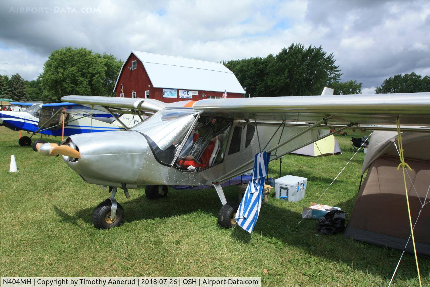 N404MH, 2018 Zenith STOL CH-750 C/N 75-10615, 2018 ZENITH CH750, c/n: 75-10615