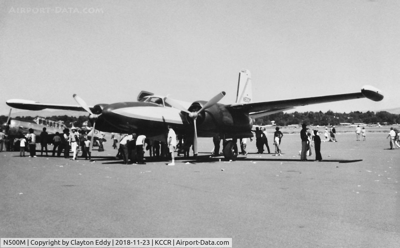 N500M, 1945 Douglas A-26B Invader Invader C/N 28048, Buchanan Field California airport appreciation day 1971.