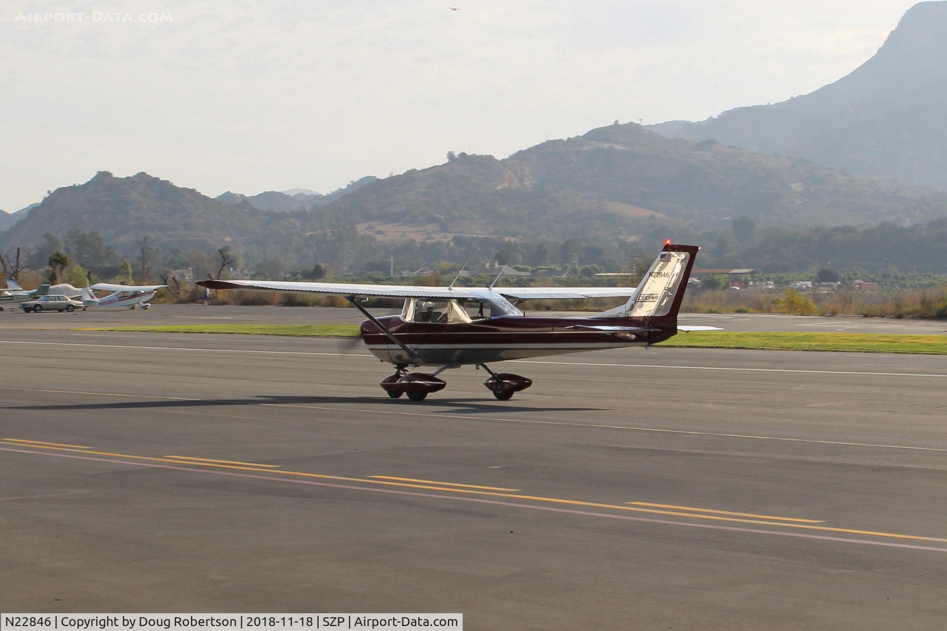 N22846, 1968 Cessna 150H C/N 15068559, 1968 CESSNA 150H, Continental O-200 100 Hp, stunning polish and refinish, taxi back