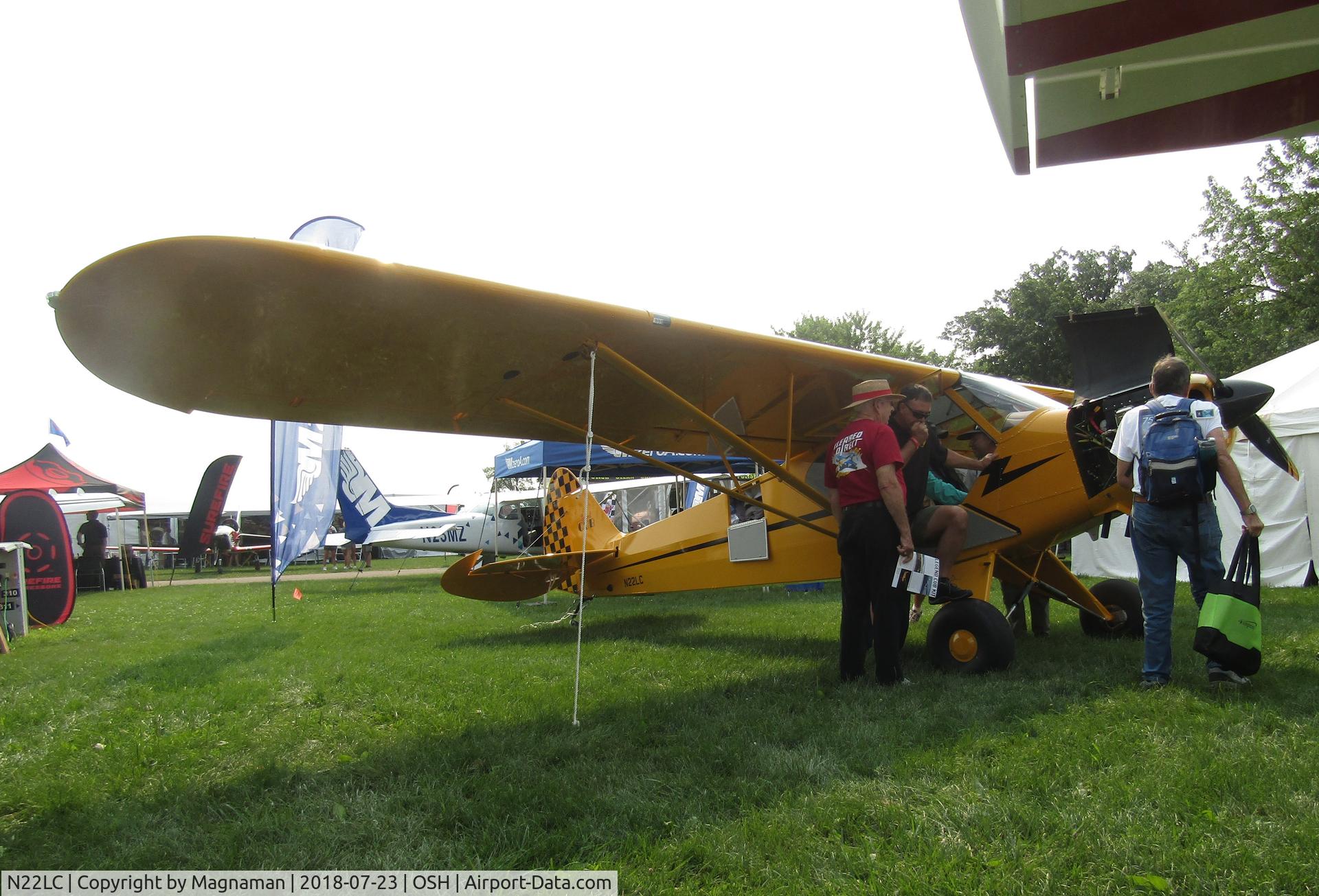 N22LC, 2018 American Legend AL18 C/N AL-1224, at EAA 18