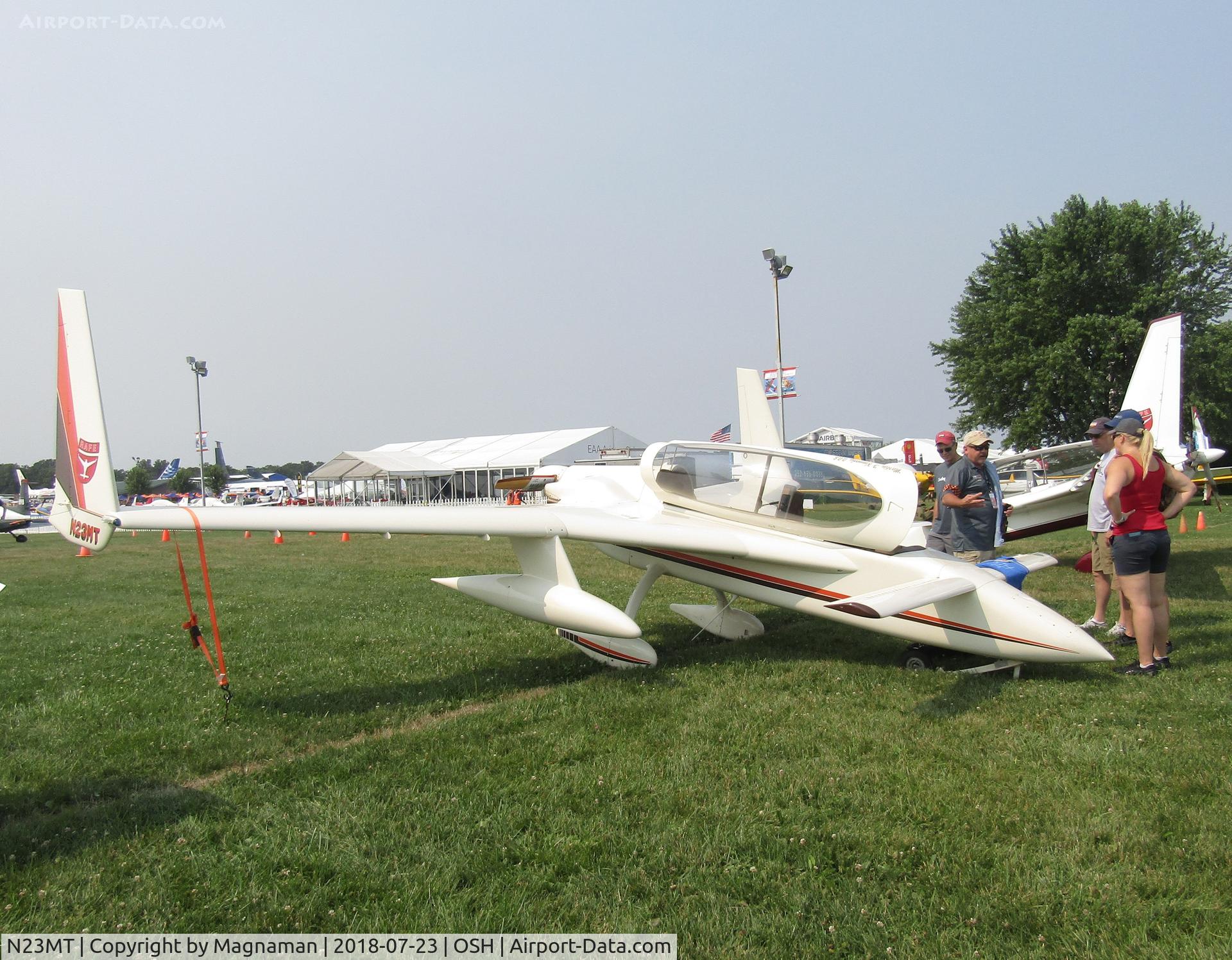 N23MT, 1985 Rutan Long-EZ C/N 955, at EAA 18