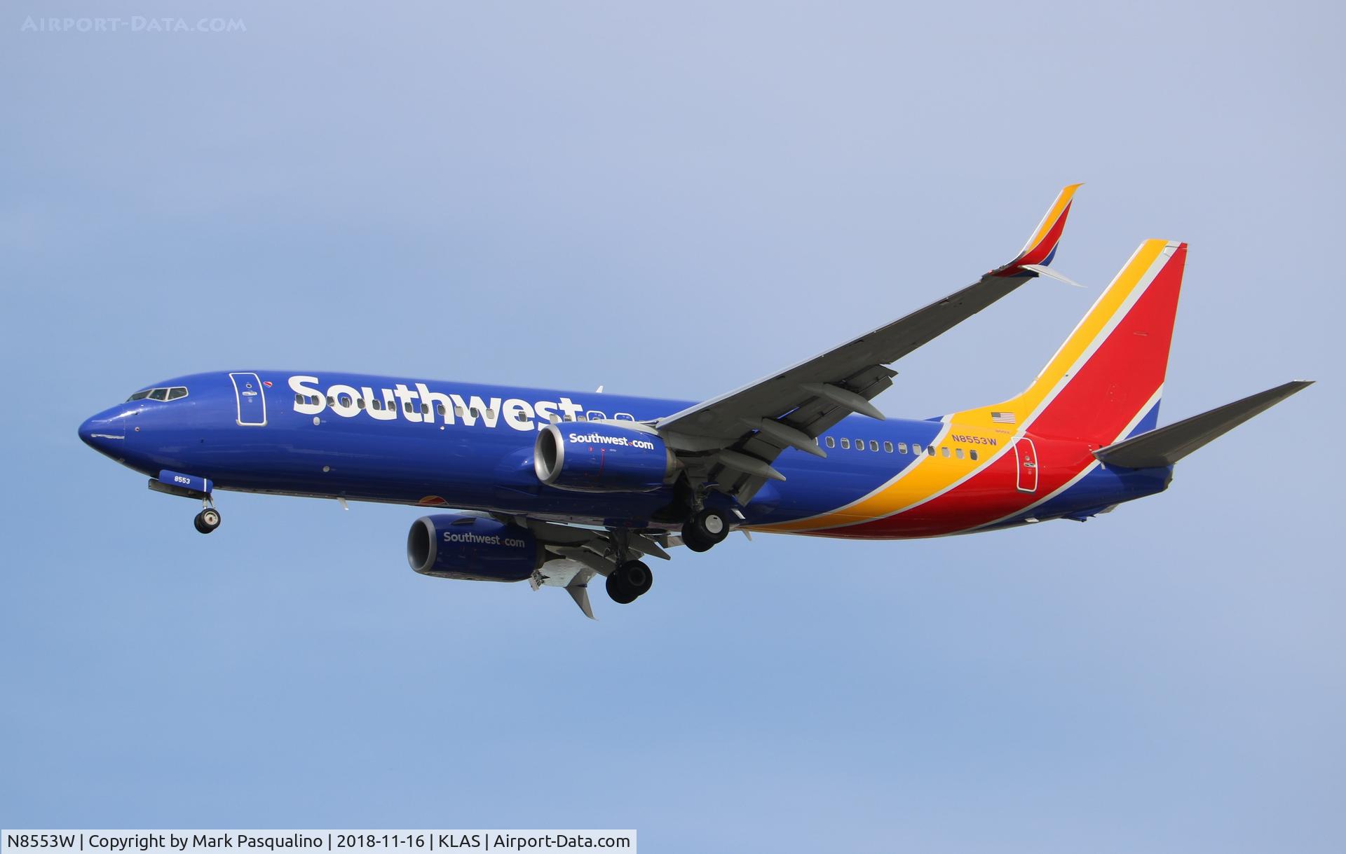 N8553W, 2017 Boeing 737-8H4 C/N 63601, Boeing 737-8H4