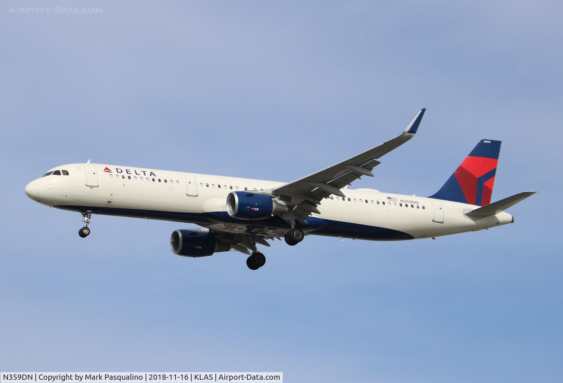 N359DN, 2018 Airbus A321-211 C/N 9370, Airbus A321-211